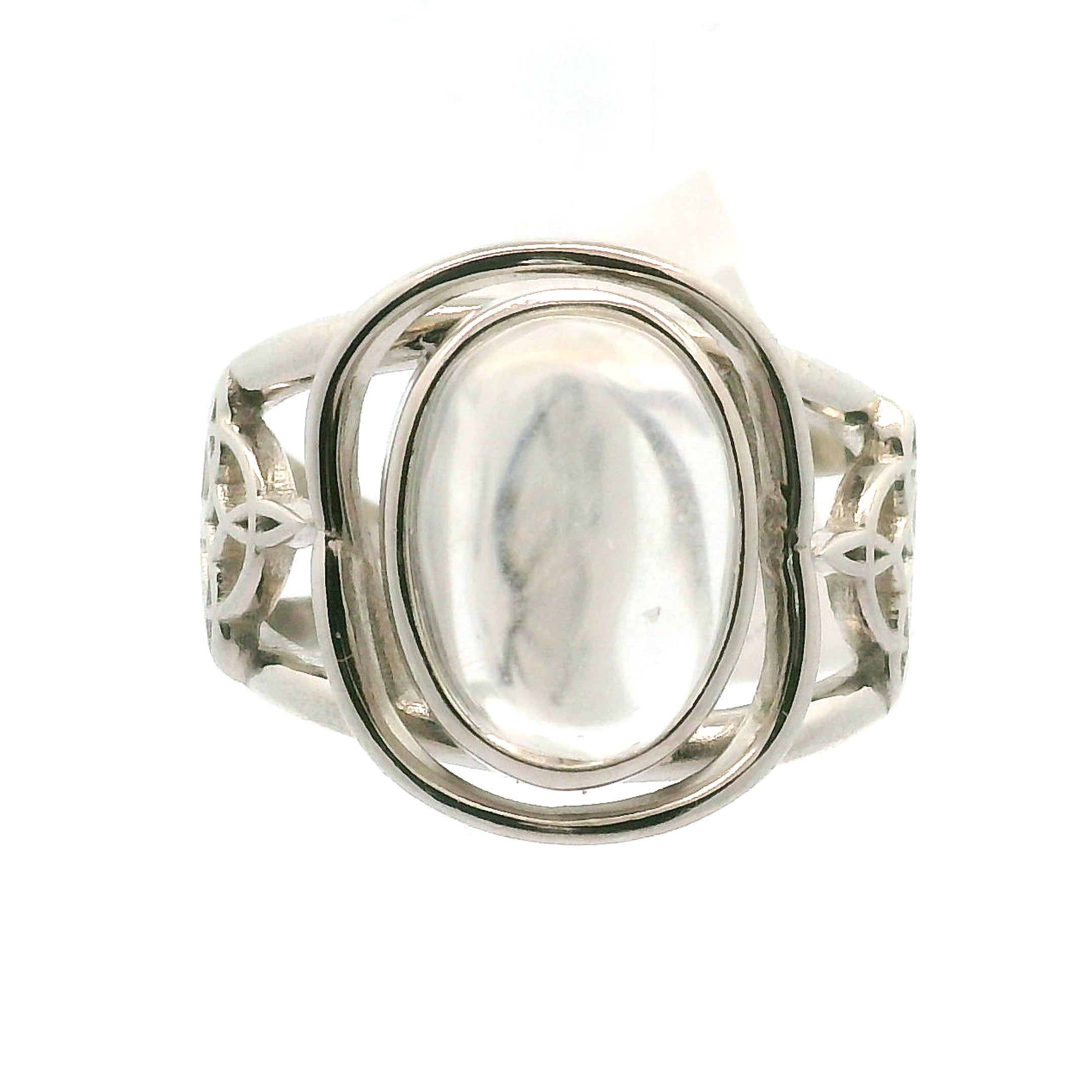 Witches Knot Cuff Ring 925 Silver for Protection, Magic and Connection to Nature