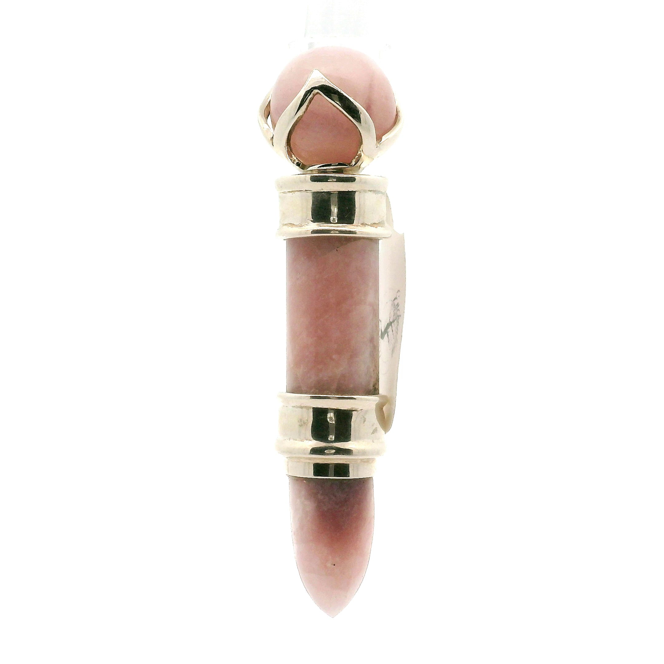 Pink Petalite Wandlet .925 Silver for Love, Romance and Peace