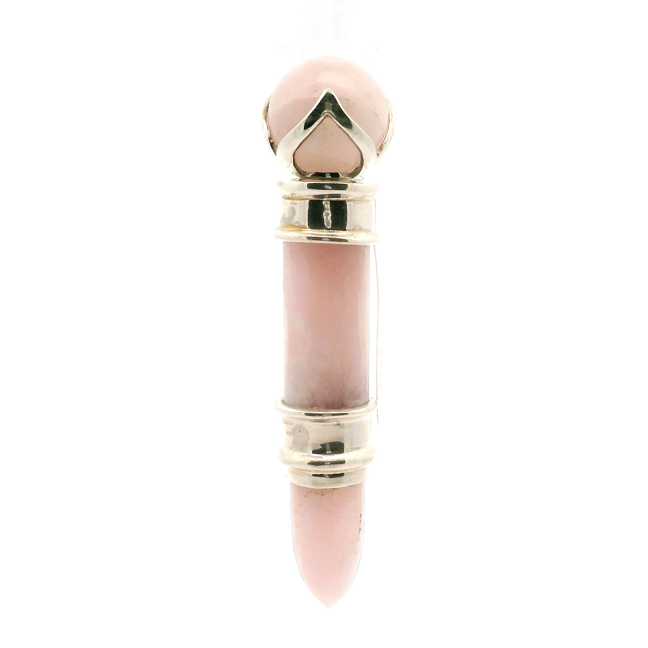Pink Petalite Wandlet .925 Silver for Love, Romance and Peace