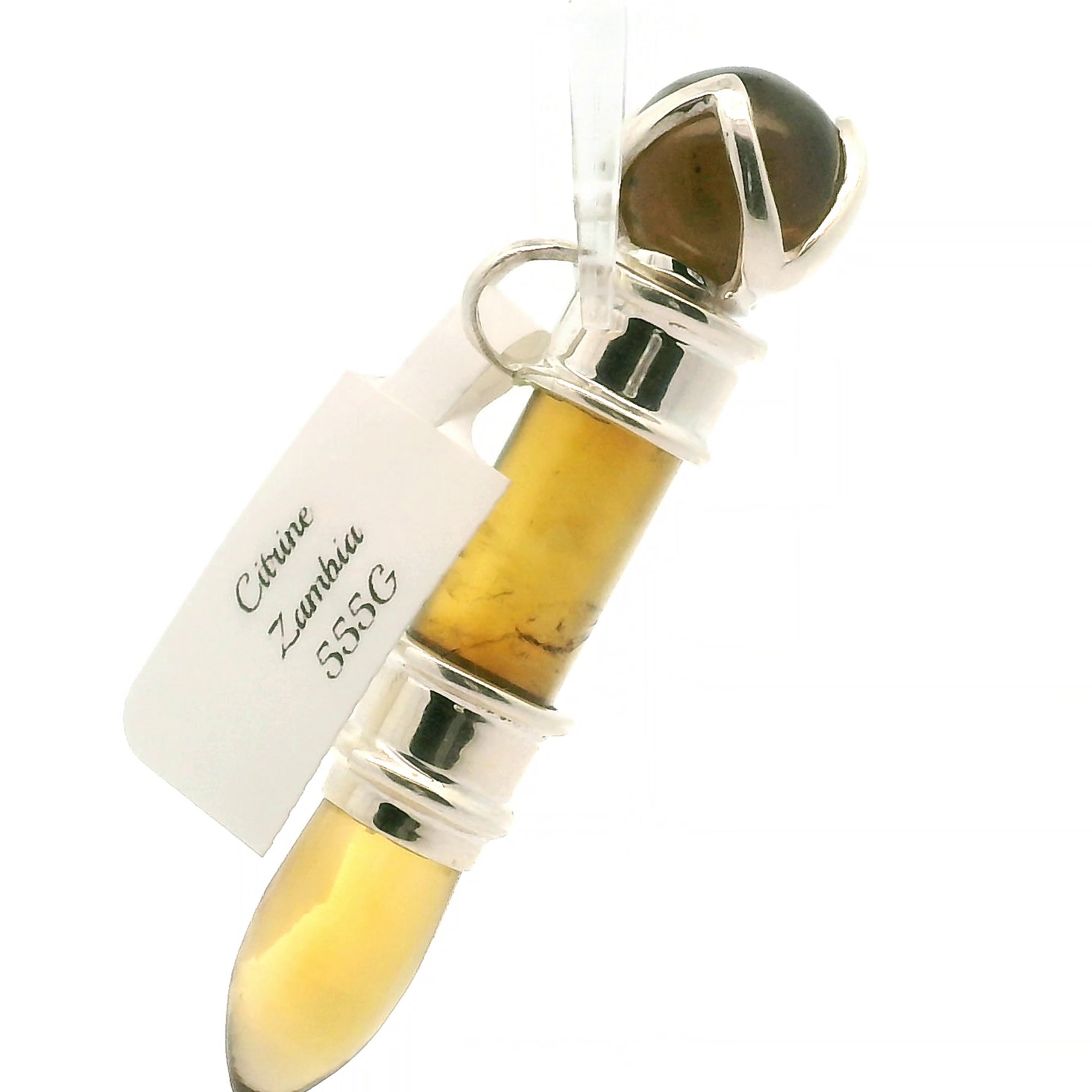 Citrine Wandlet .925 Silver for Fortune and Prosperity