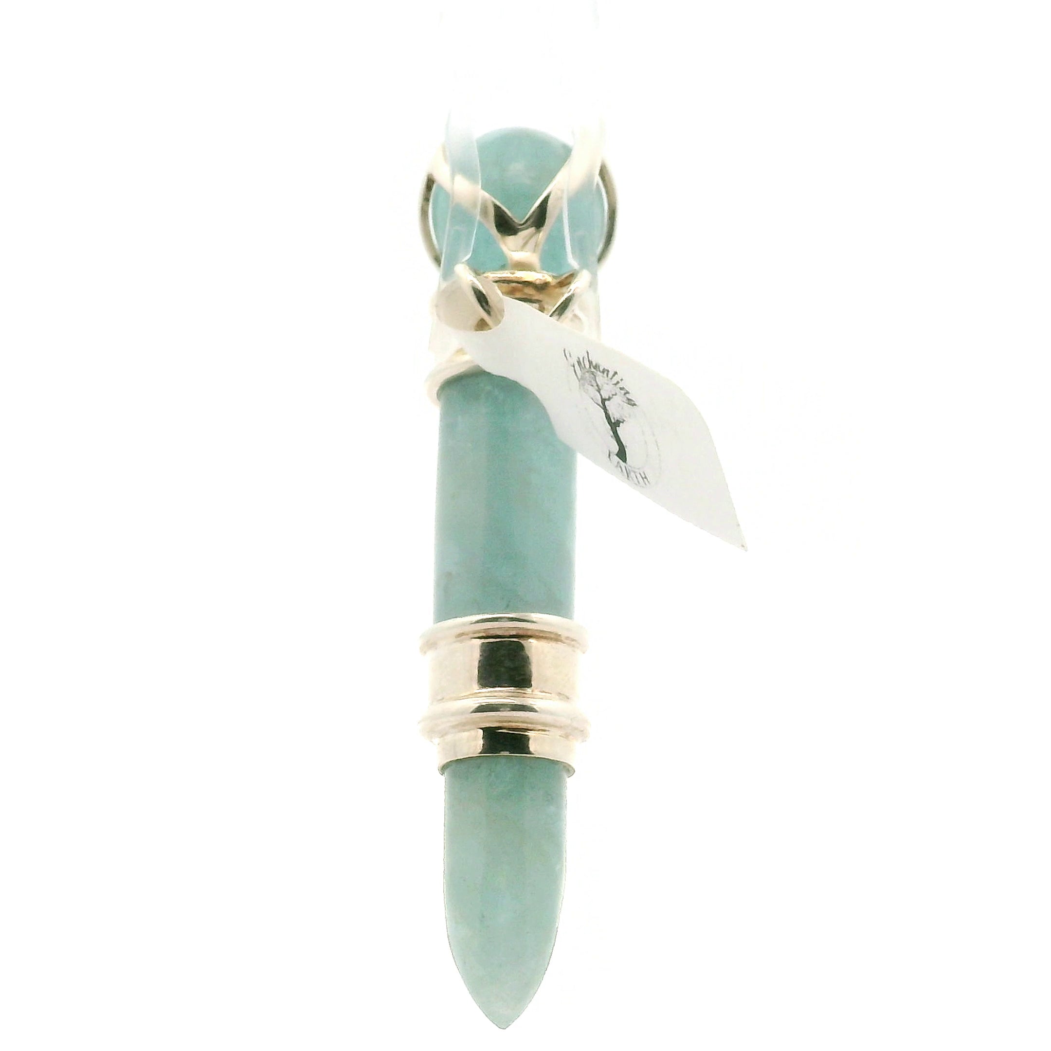 Aquamarine Wandlet .925 Silver for Courage and Truth