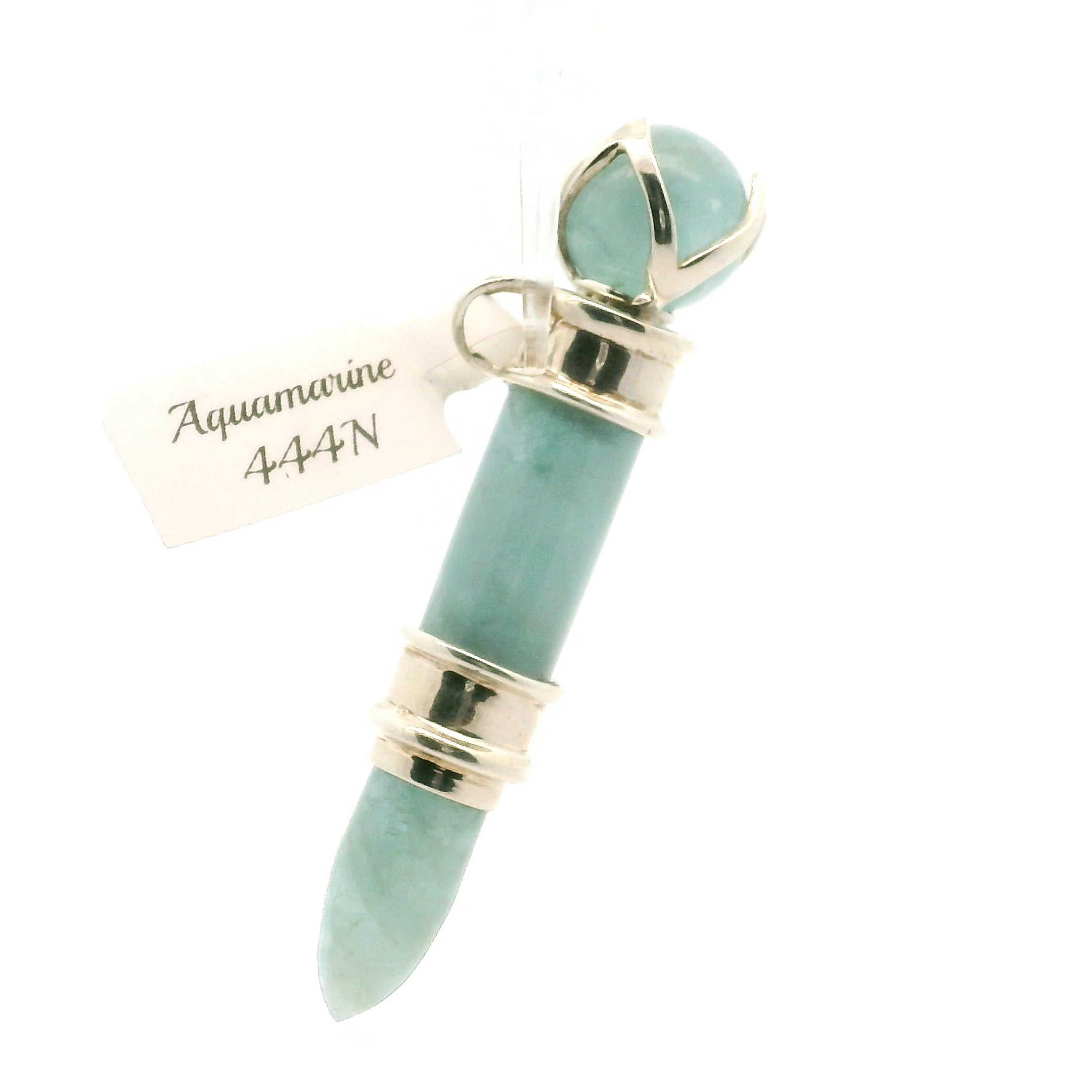 Aquamarine Wandlet .925 Silver for Courage and Truth