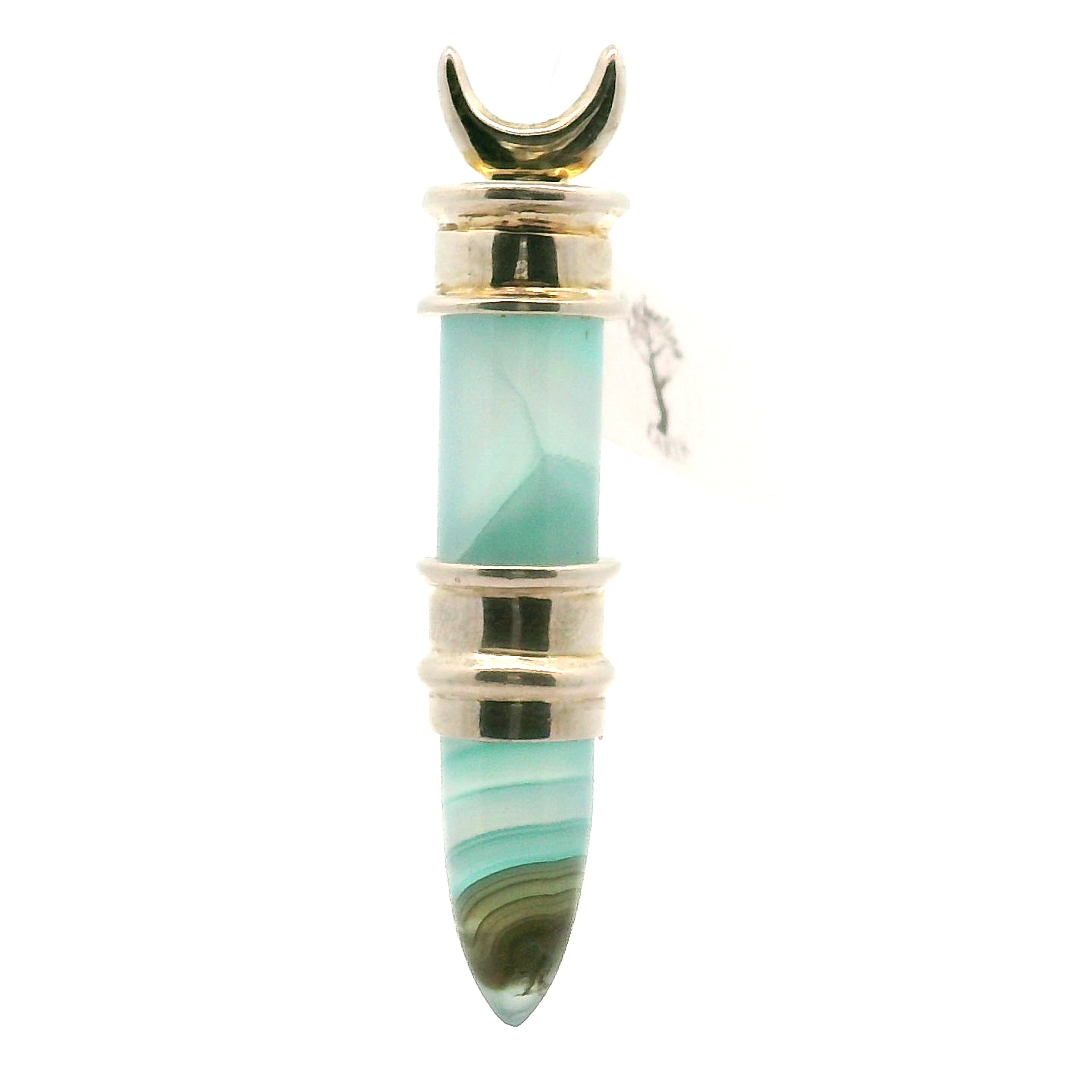 Smithsonite Wandlet .925 Silver for Clarity and Compassion