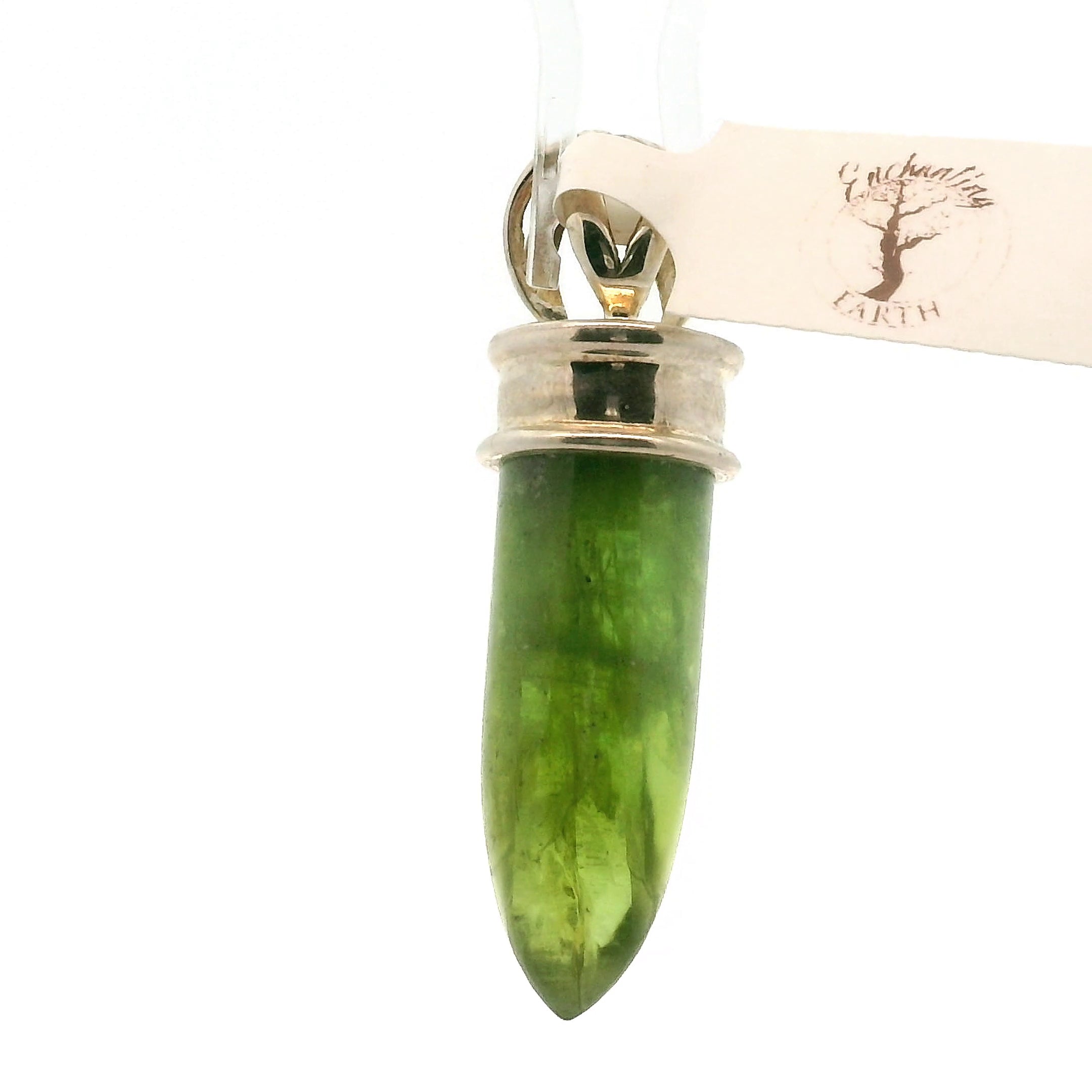 Peridot Wandlet .925 Silver for Prosperity and Luck