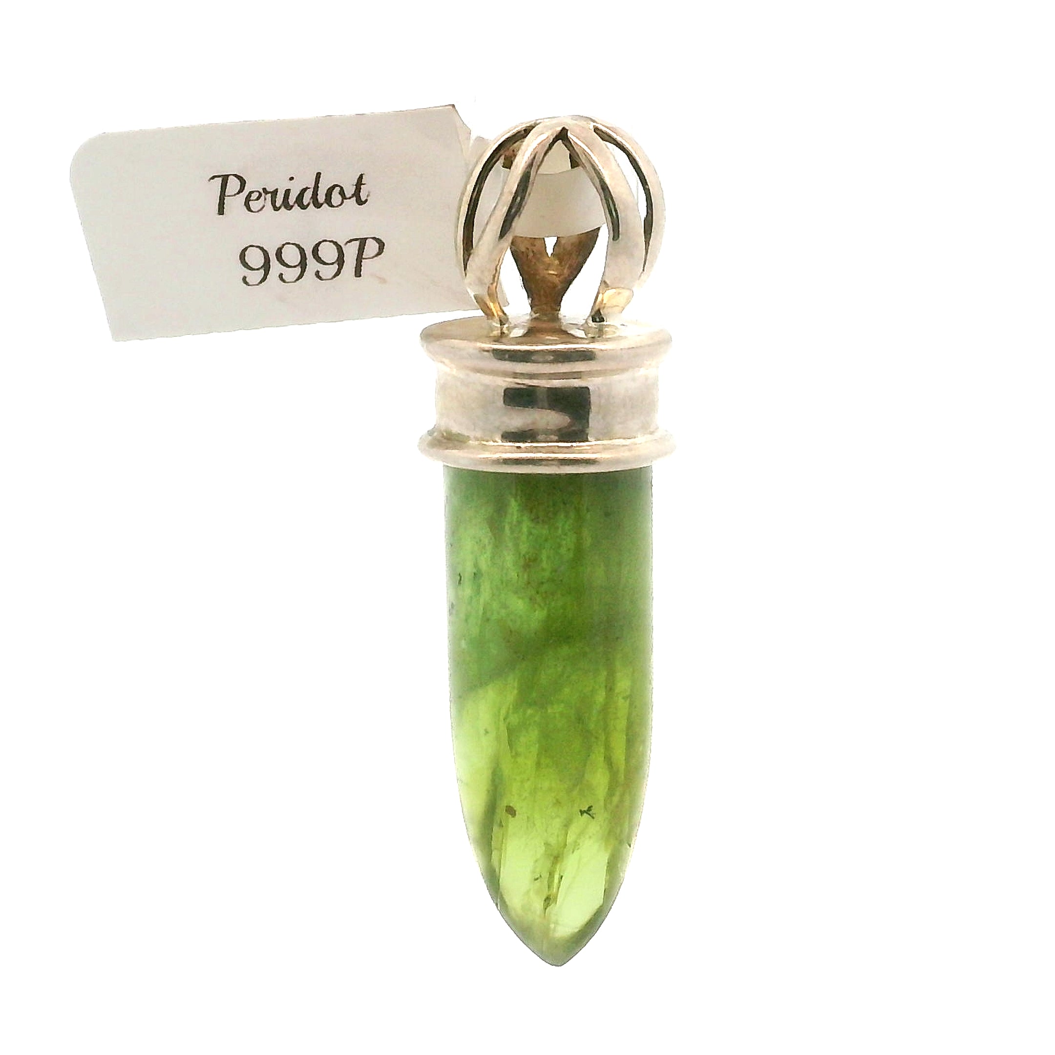Peridot Wandlet .925 Silver for Prosperity and Luck