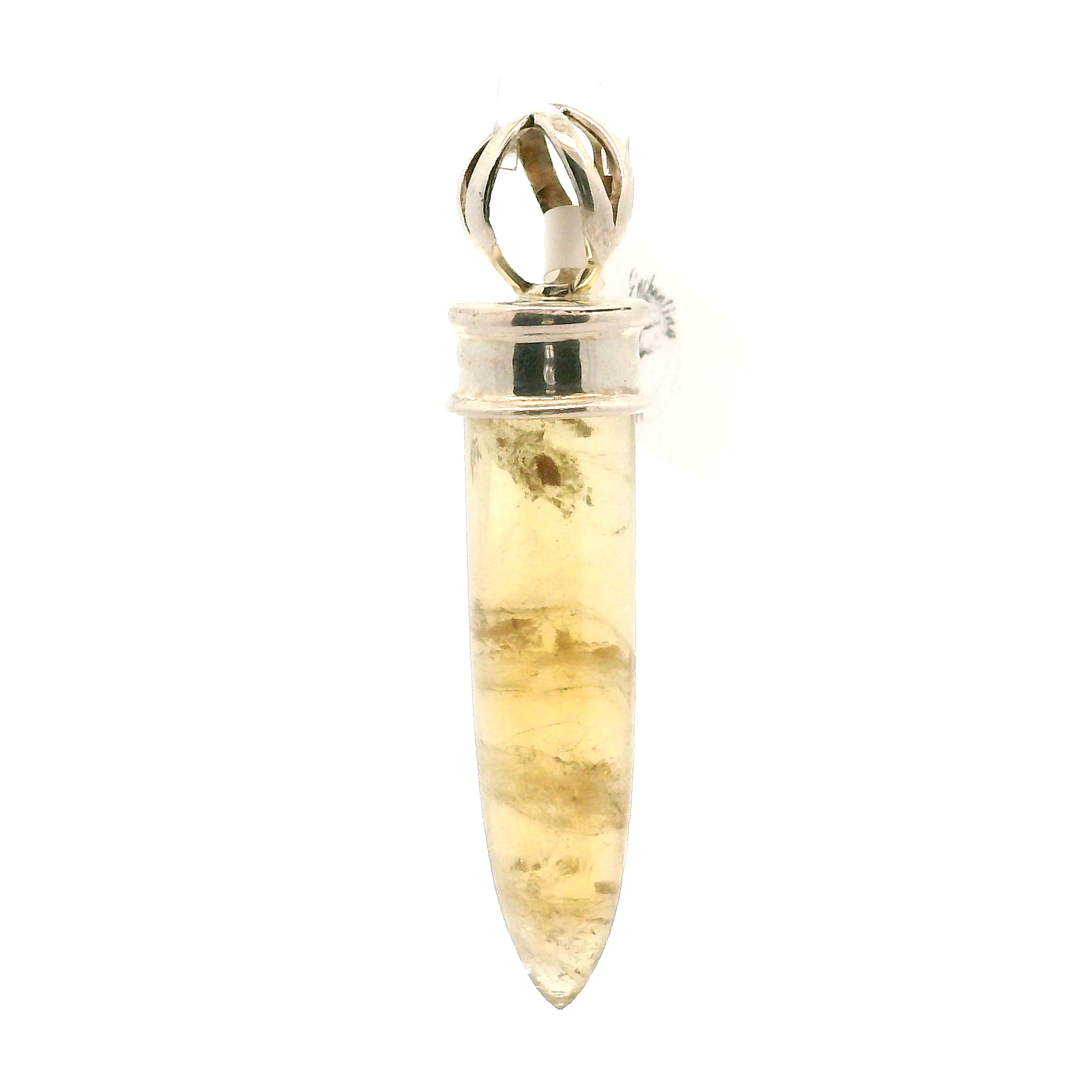 Citrine Wandlet .925 Silver for Prosperity and Fortune