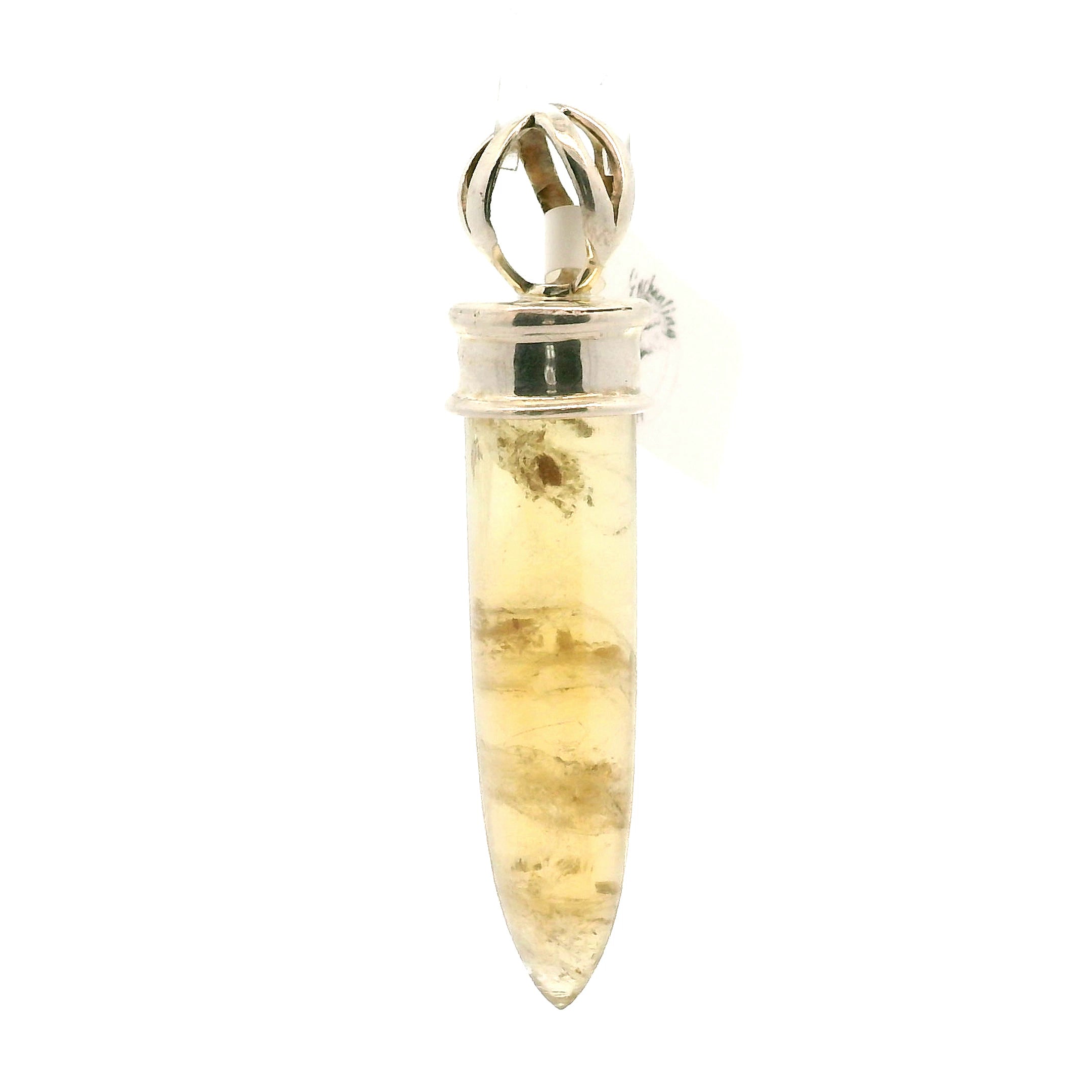 Citrine Wandlet .925 Silver for Prosperity and Fortune