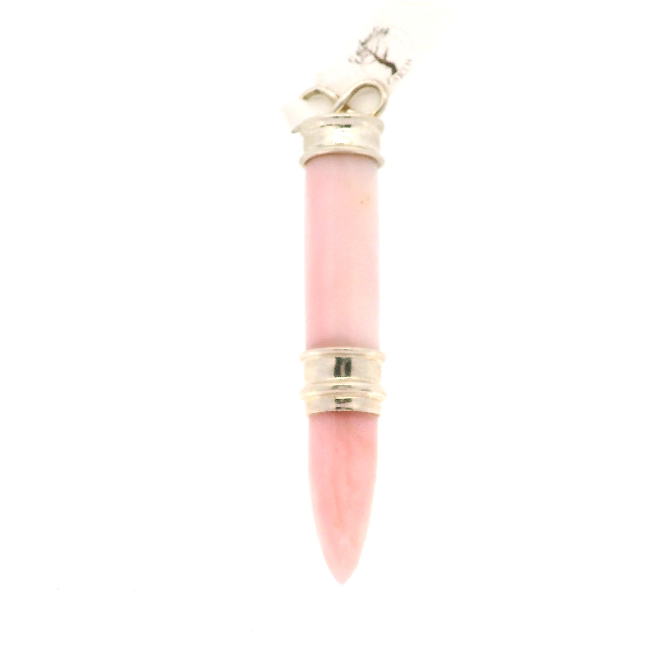 Pink Opal Wandlet .925 Silver for Love, Romance and Peace