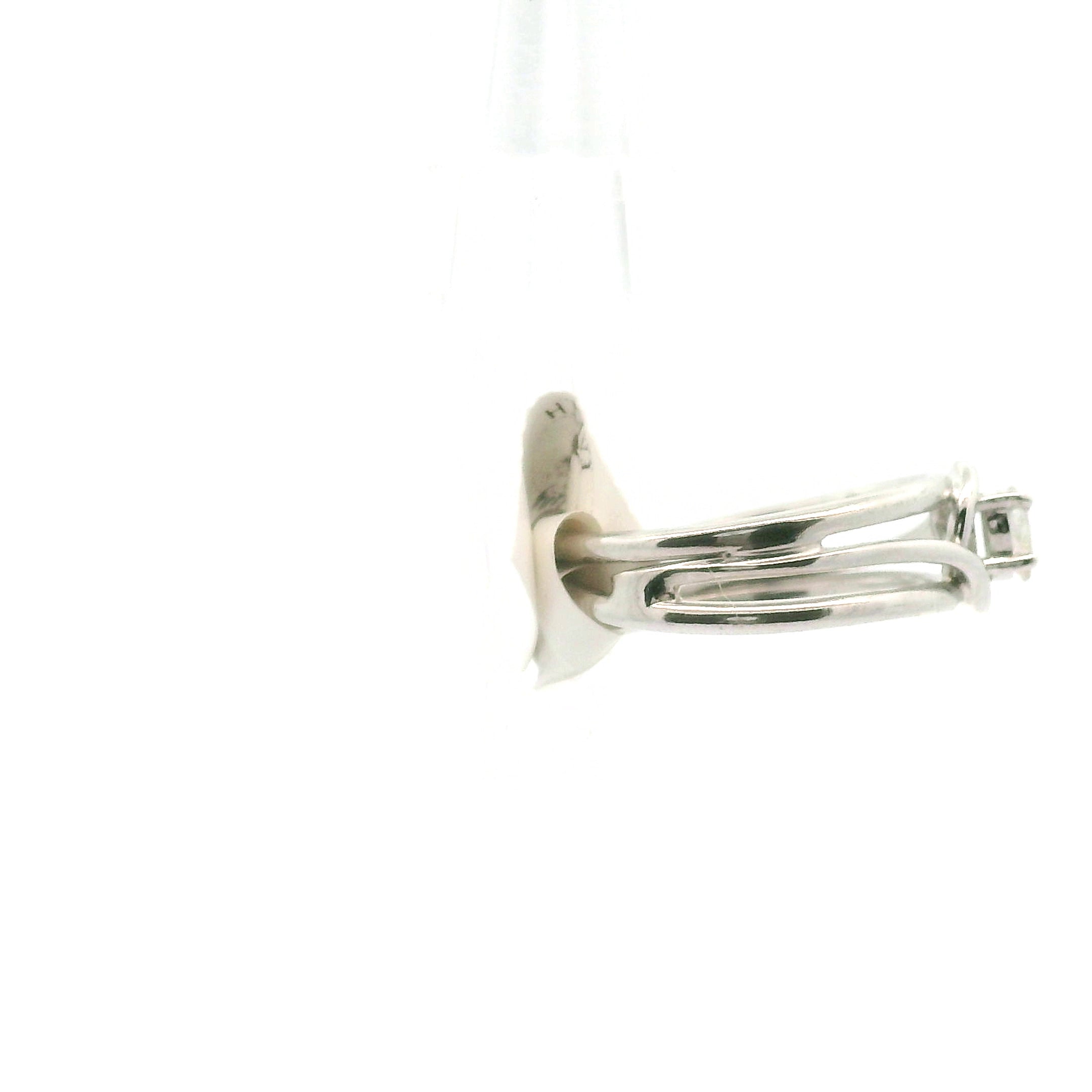 Poudretteite Cuff Ring .925 Silver for Elevating your Consciousness