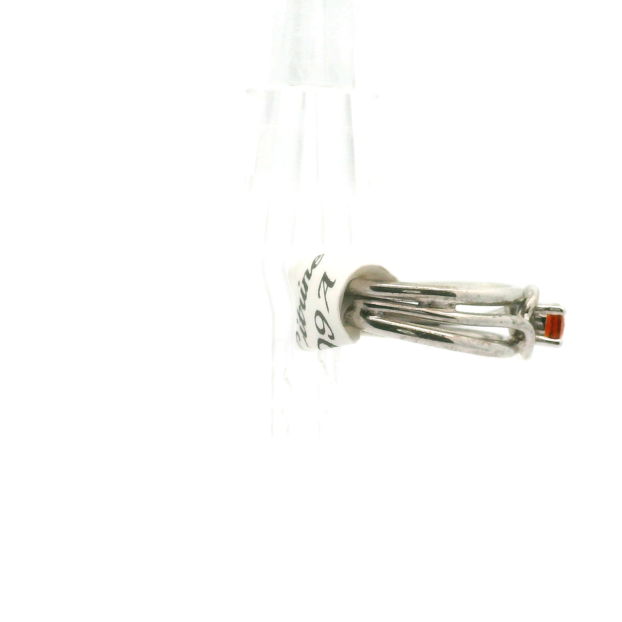 Citrine Midi Cuff Ring .925 Silver for Abundance, Good Luck and Positivity