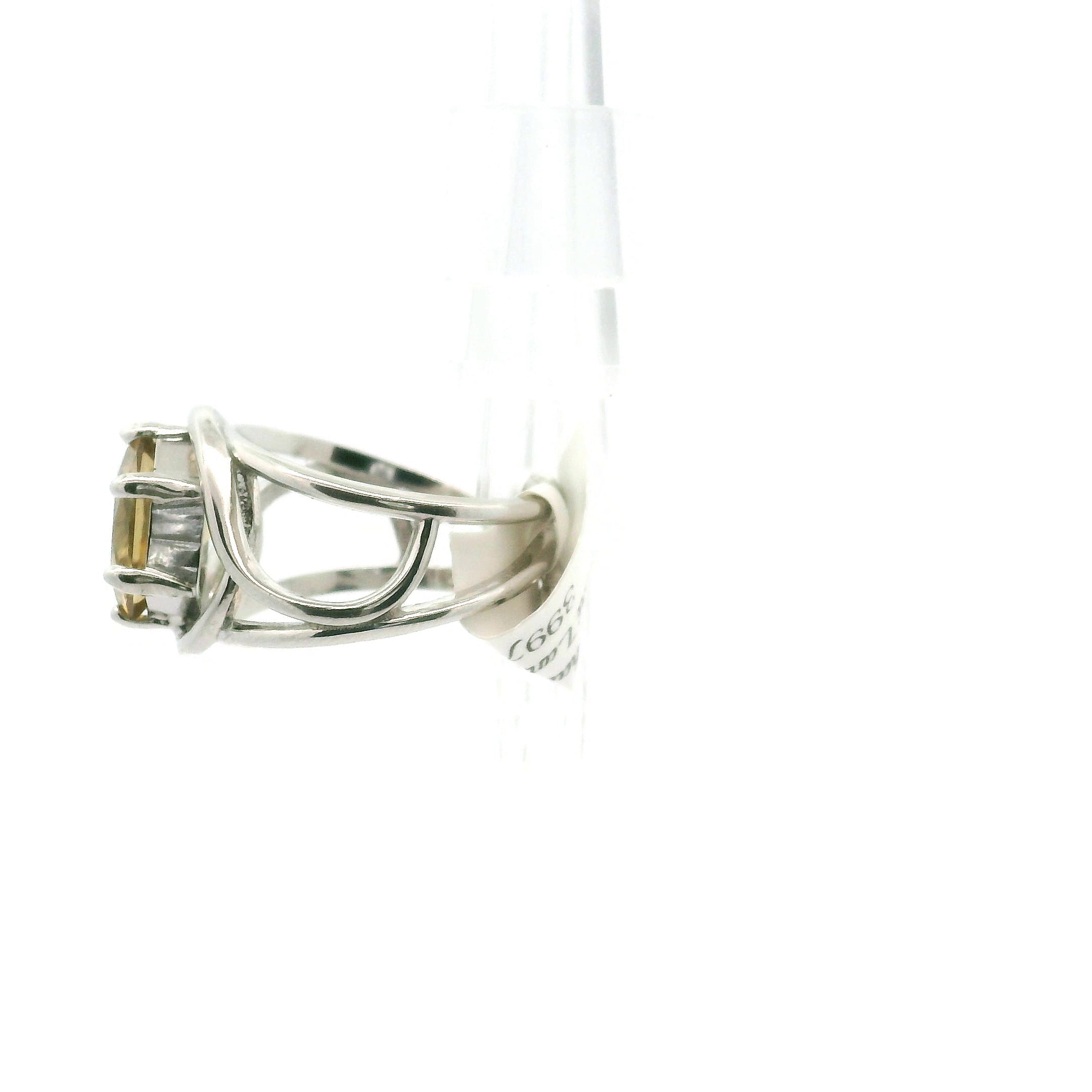 Sinhalite Cuff Ring .925 Silver for Inner Peace, New Ideas & Spiritual Awakening