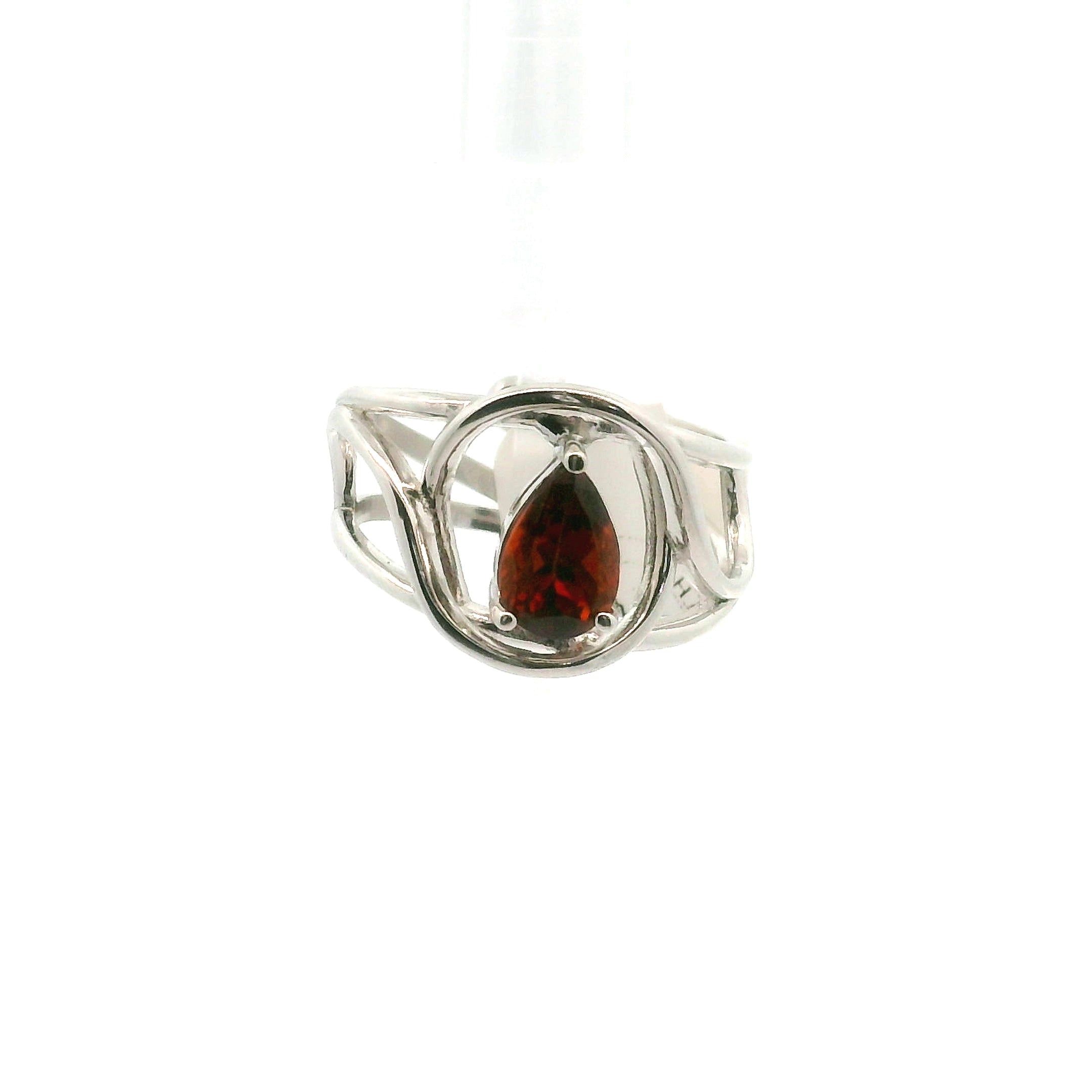 Bastnasite Cuff Ring .925 Silver for Enhancement of Trauma Healing & Releasing Energy