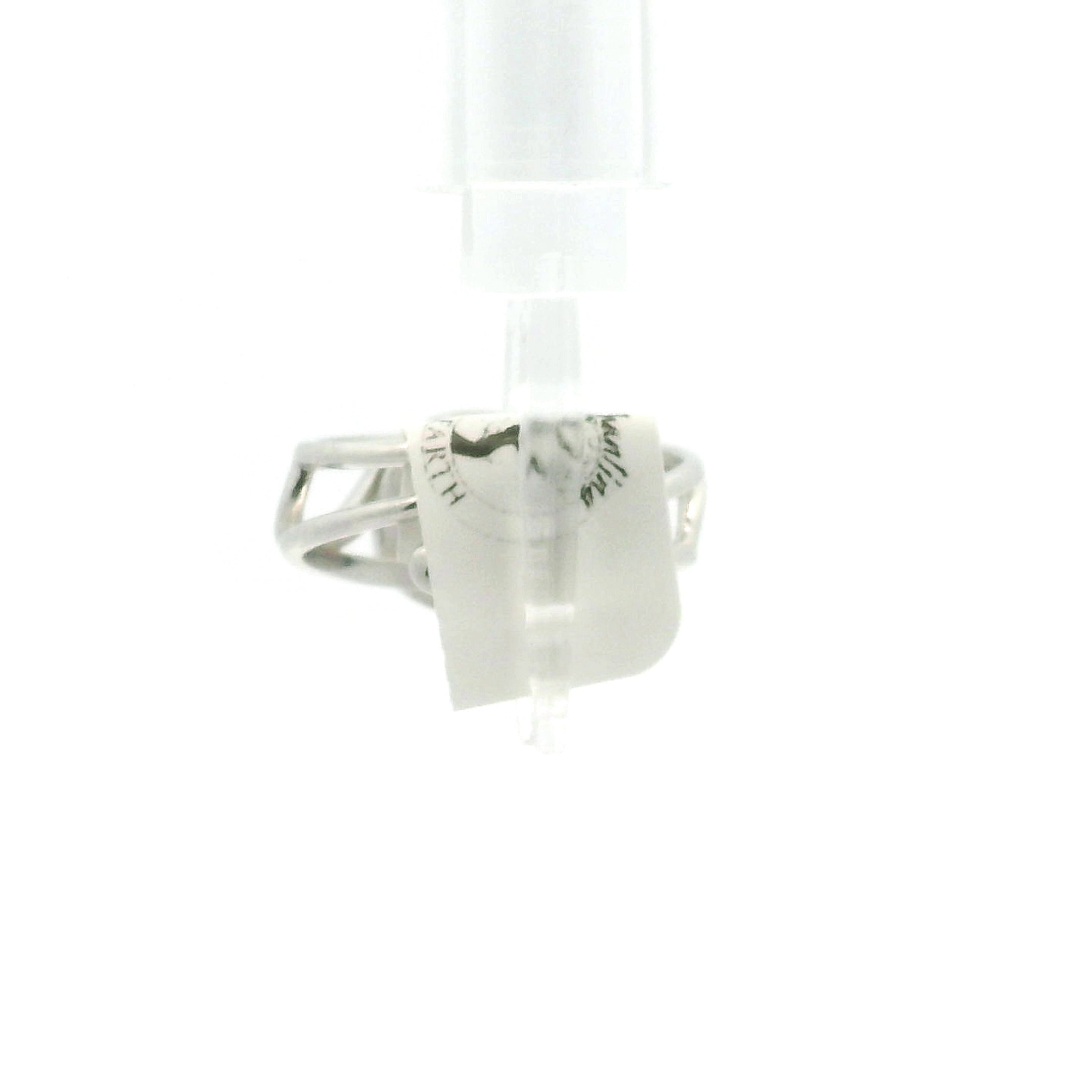 South African Olmite Midi Cuff Ring 925 Silver for Truth and Self-Awareness