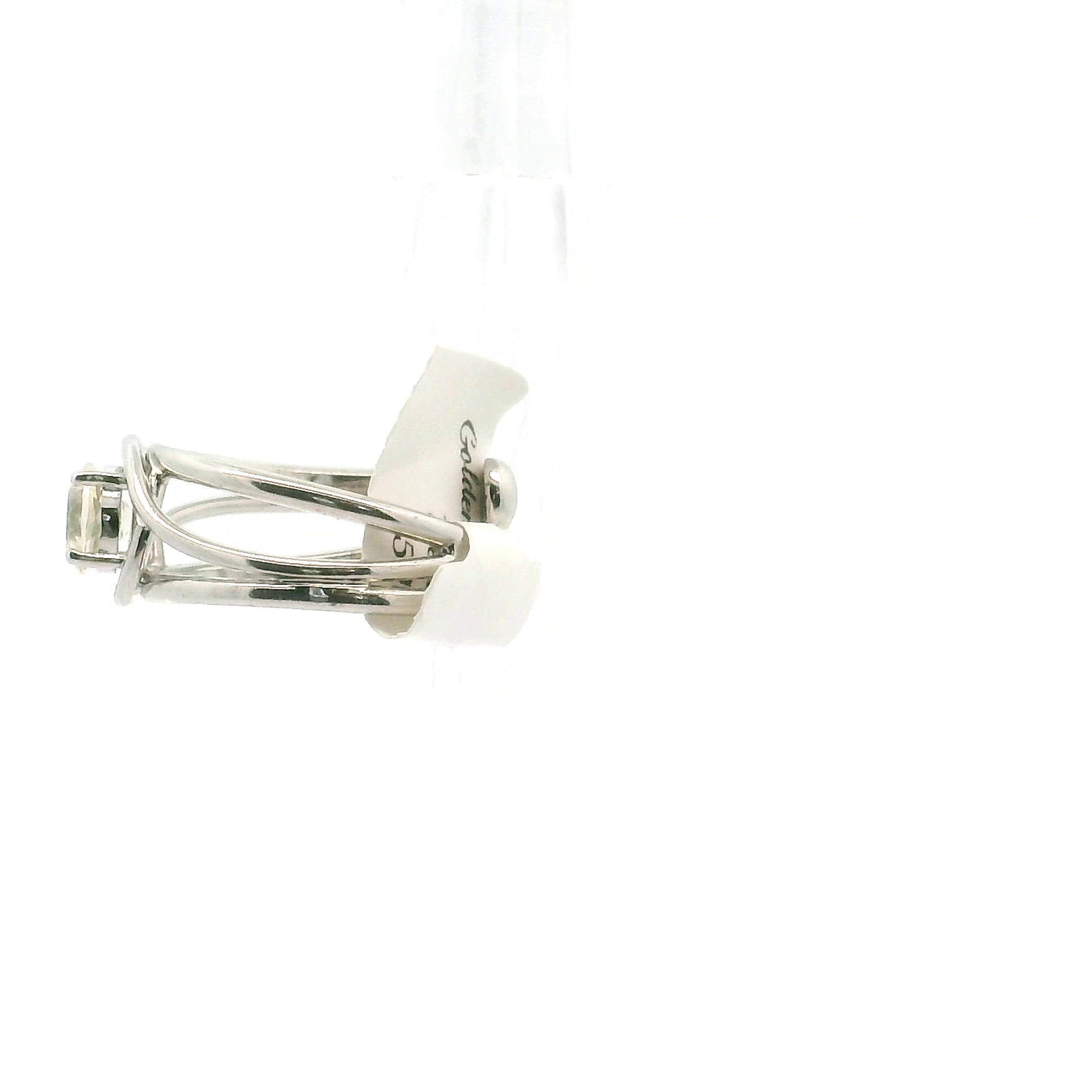 Faceted Golden Labradorite Midi Cuff Ring .925 Sterling Silver for Meditation and Visualization