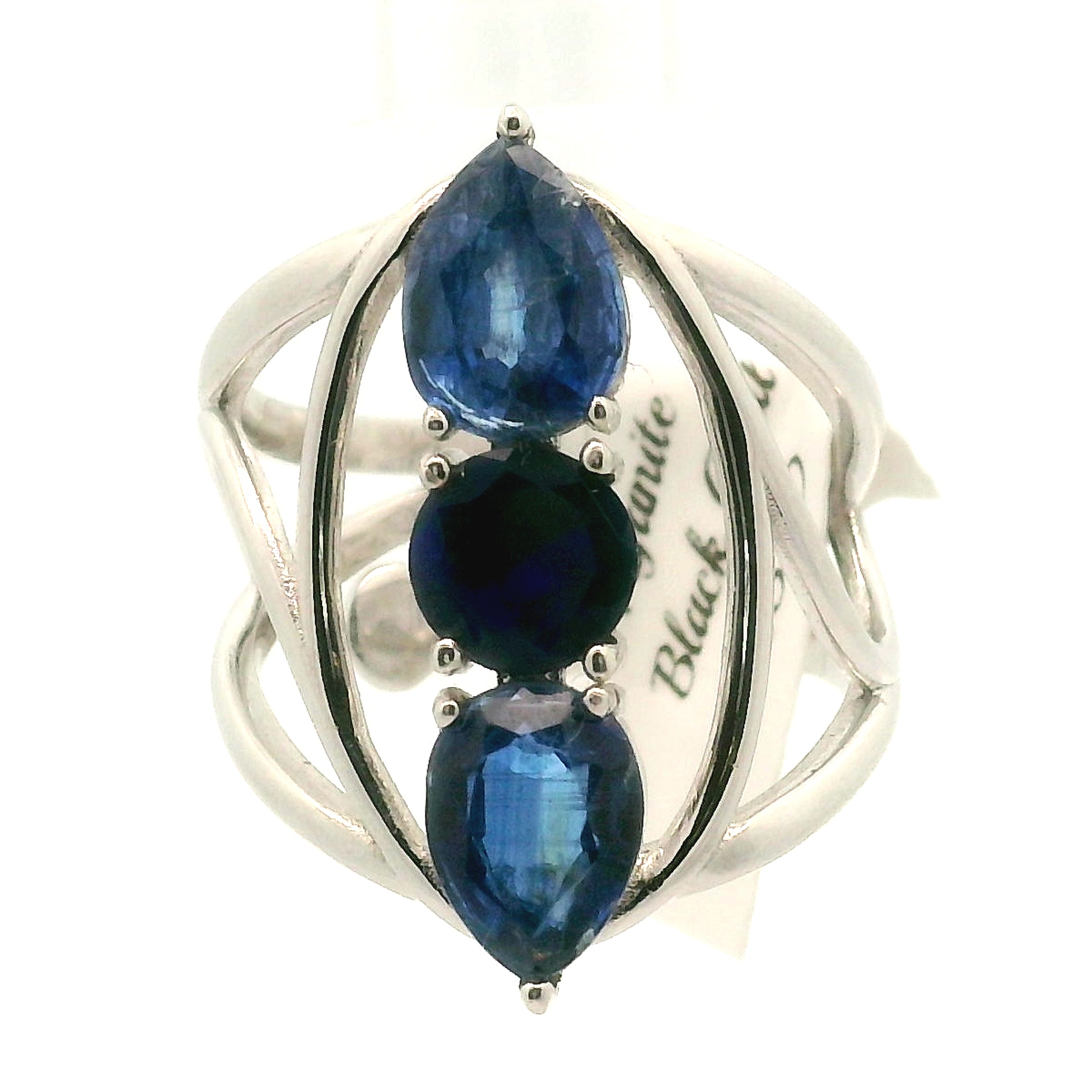 Wand Cuff Ring .925 Silver for Higher Levels of Awareness, Peaceful Communication and Clarity