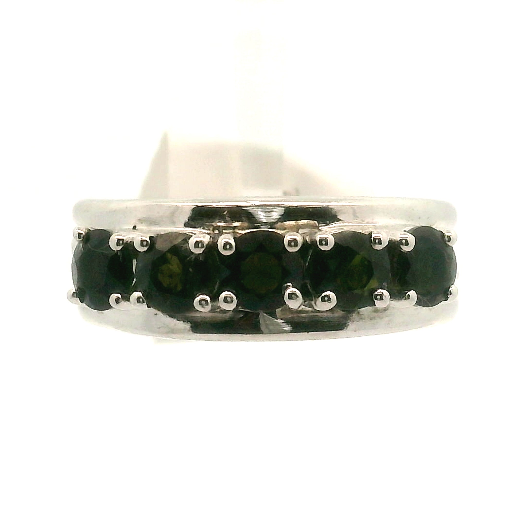Multi-stone Stacker Cuff Ring .925 Silver for Healing, Intention Setting and Manifesting your Desires
