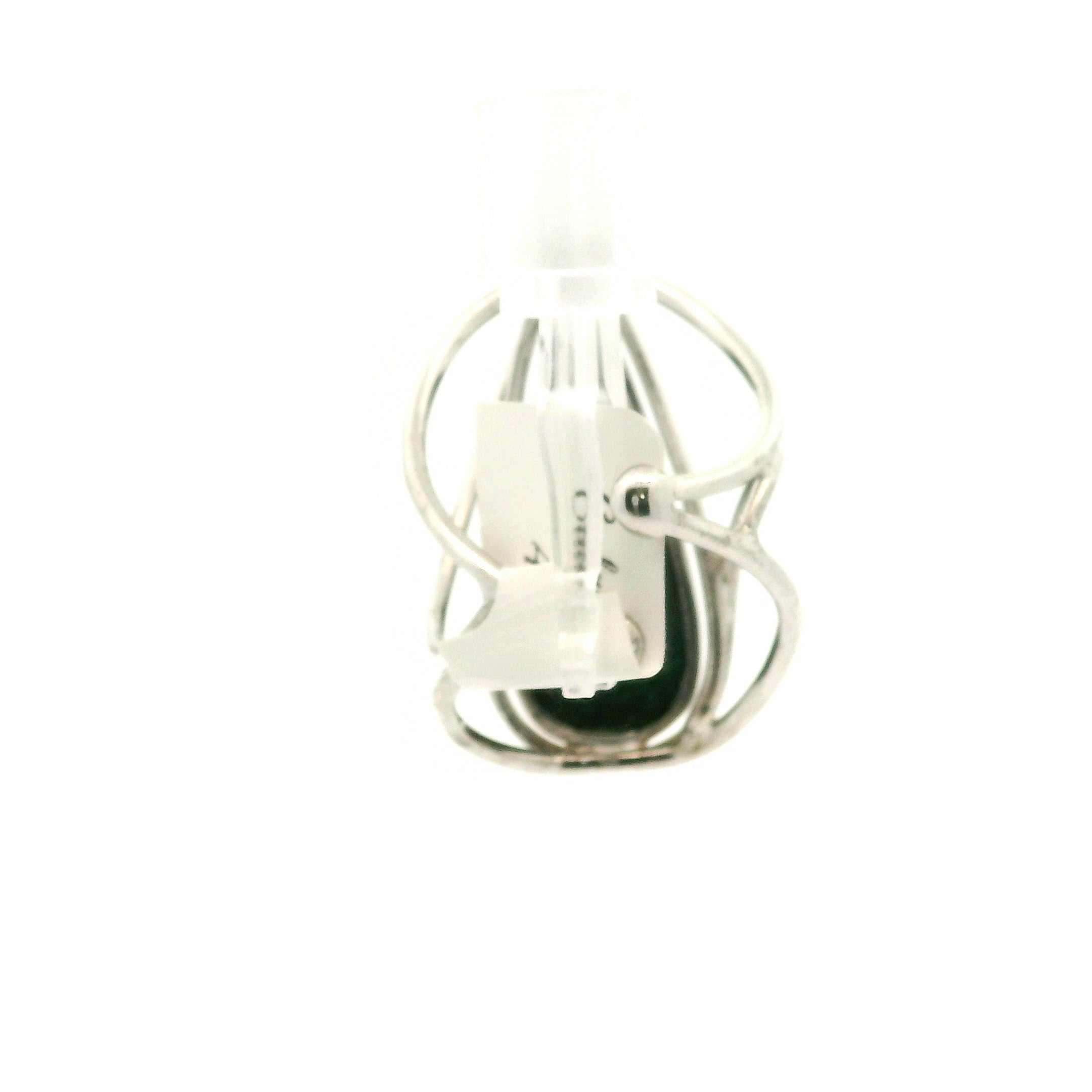 Galaxy Opal Cuff Ring 925 Silver for Psychic Sensitivity, Subtle Energy and Intuition