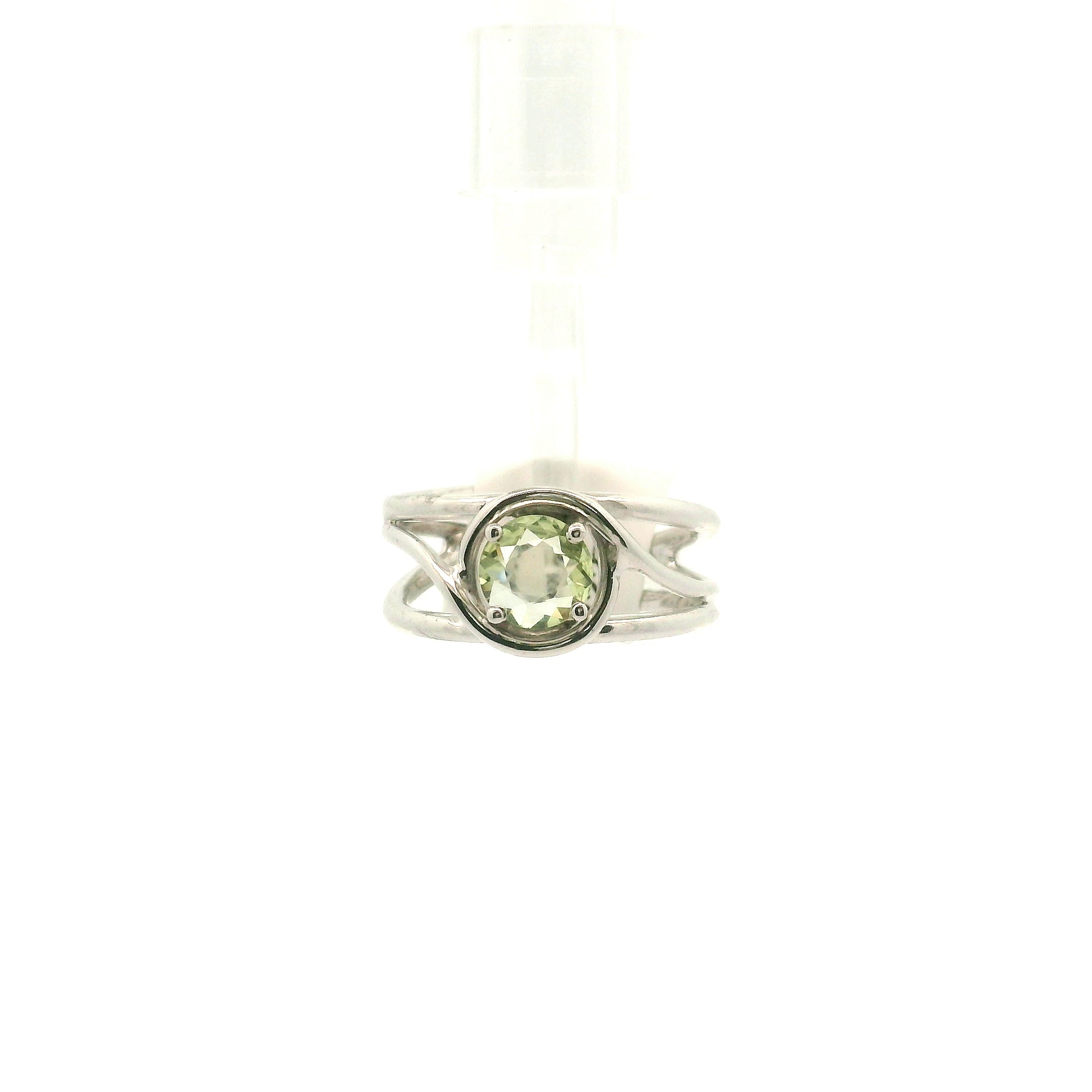 Montana Sapphire Midi Cuff Ring .925 Sterling Silver for Dream-work and Self-Discipline