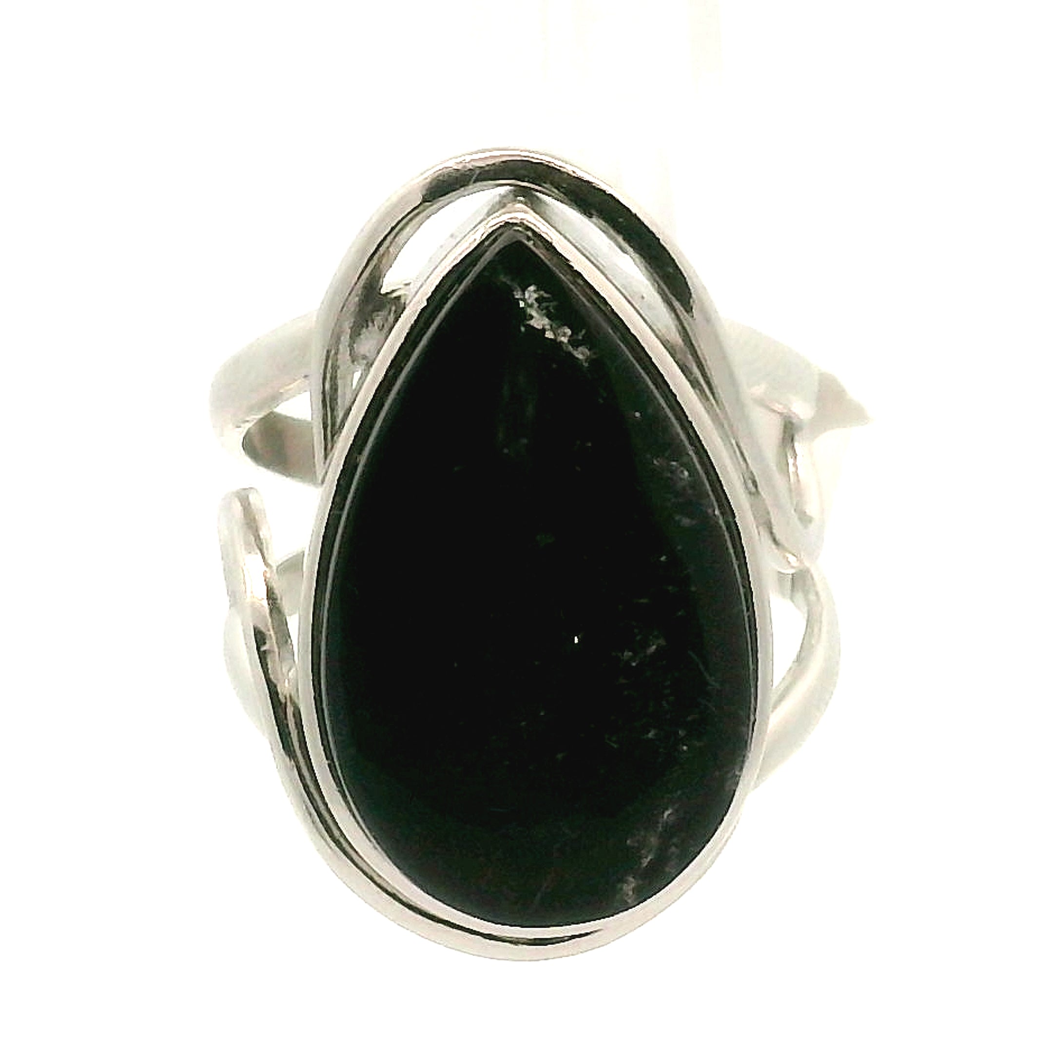 Purperite and Quartz Overlay Cuff Ring 925 Silver for Spiritual Growth and Purification