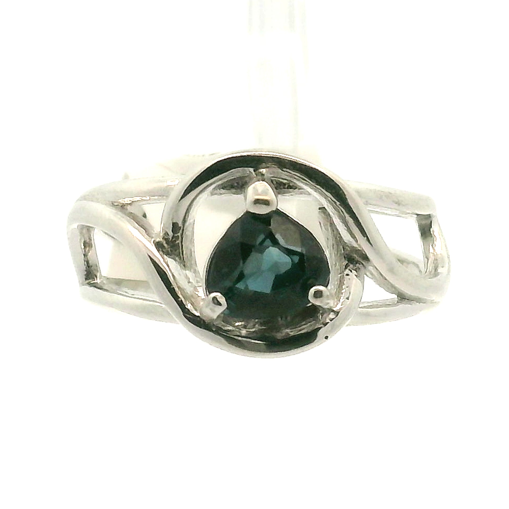 Spinel Cuff Ring .925 Silver for Emotional Healing, Love, Loyalty & Motivation
