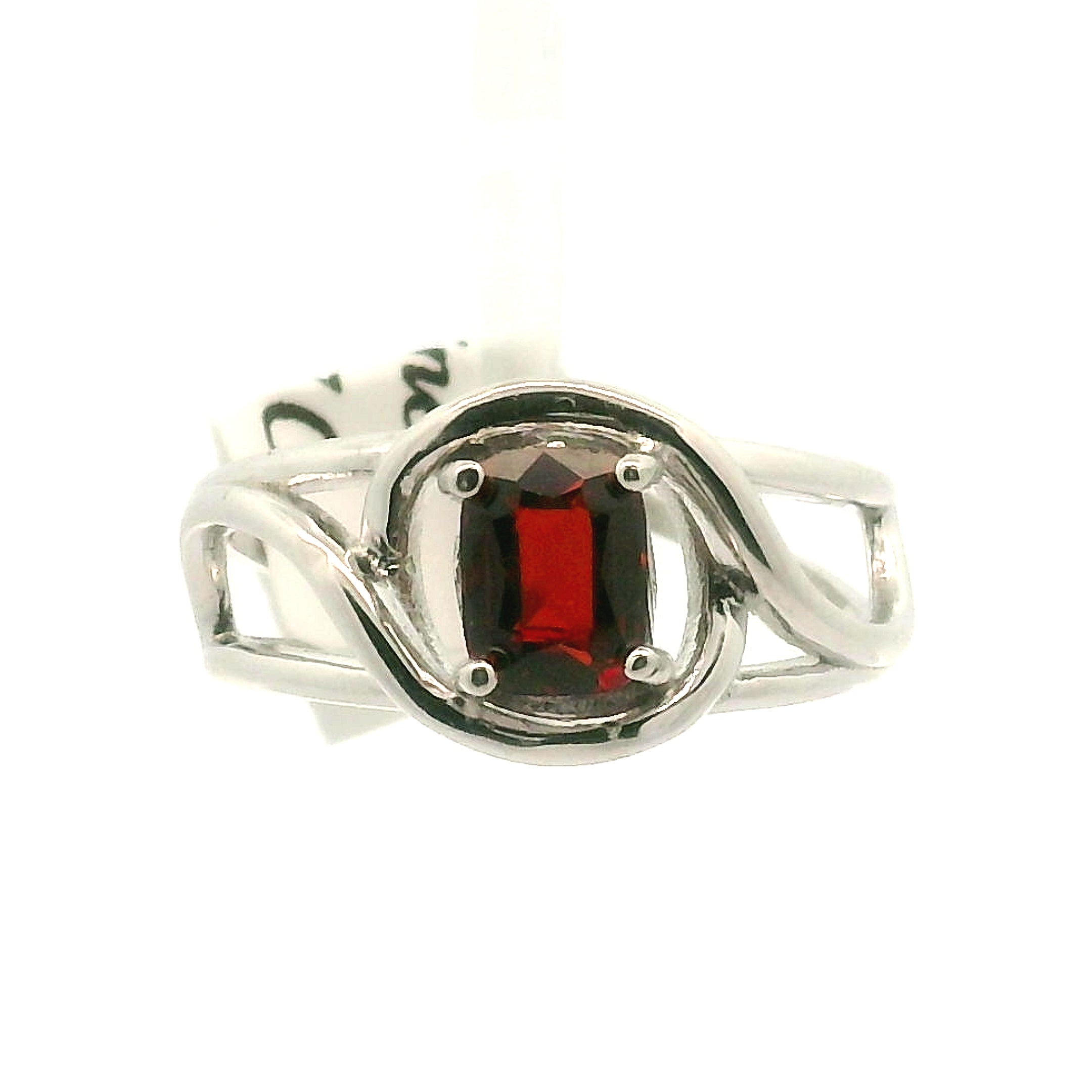 Spinel Cuff Ring .925 Silver for Emotional Healing, Love, Loyalty & Motivation