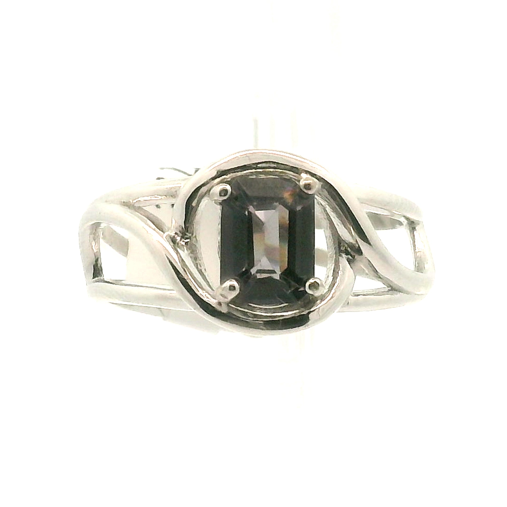 Spinel Cuff Ring .925 Silver for Emotional Healing, Love, Loyalty & Motivation