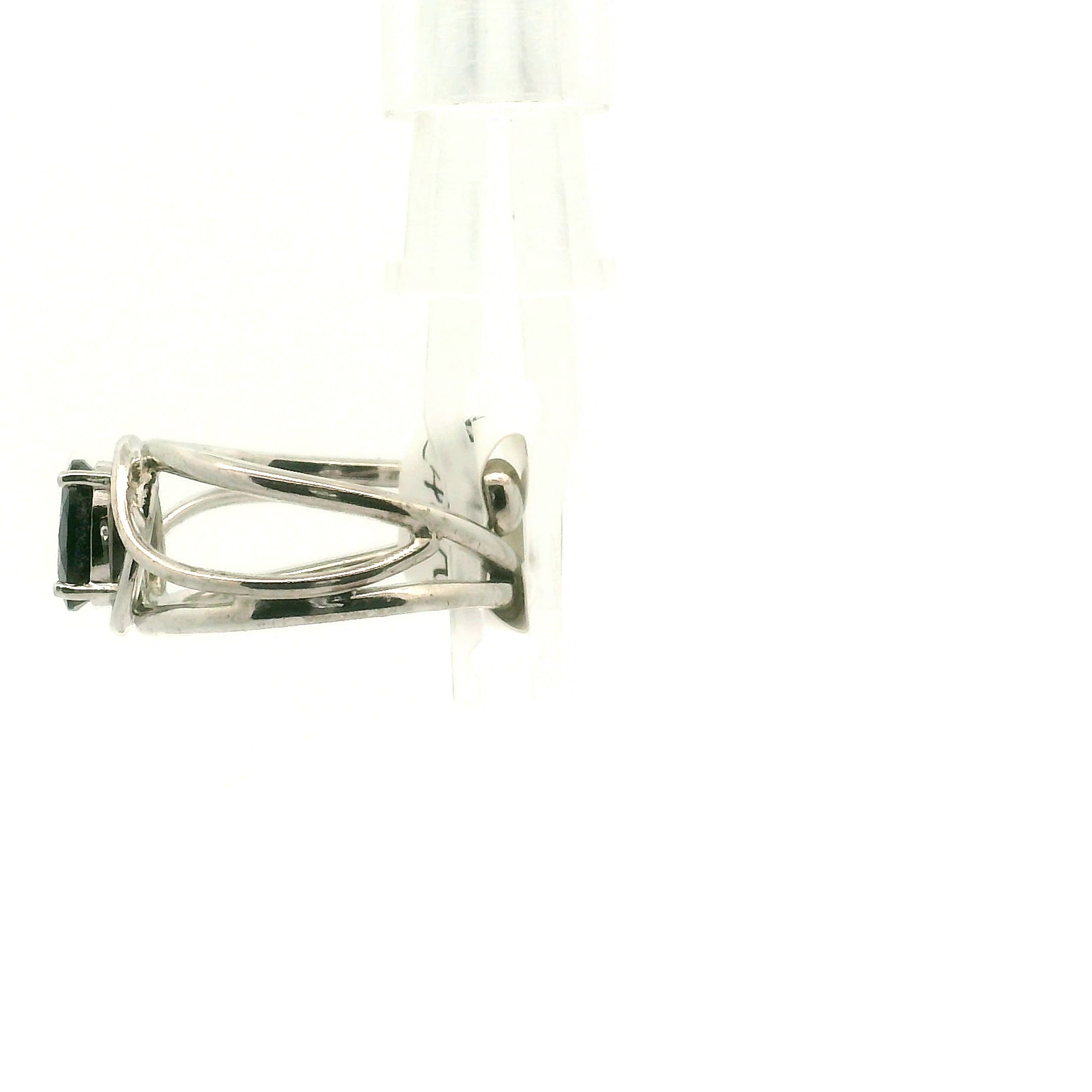 Red Amethyst Midi Cuff Ring .925 Silver for Empowerment