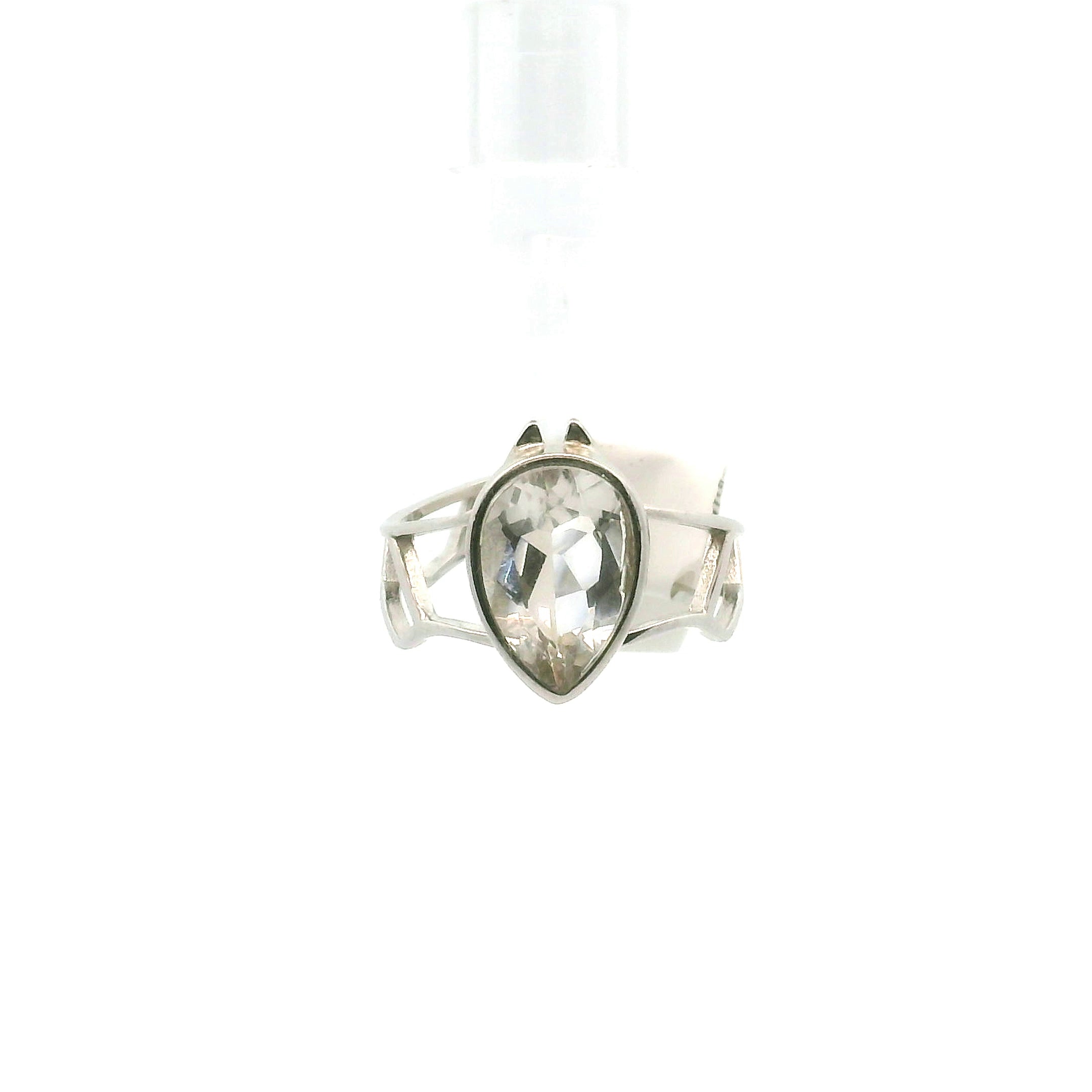 Bat Cuff Ring .925 Silver for Intuition and Perception