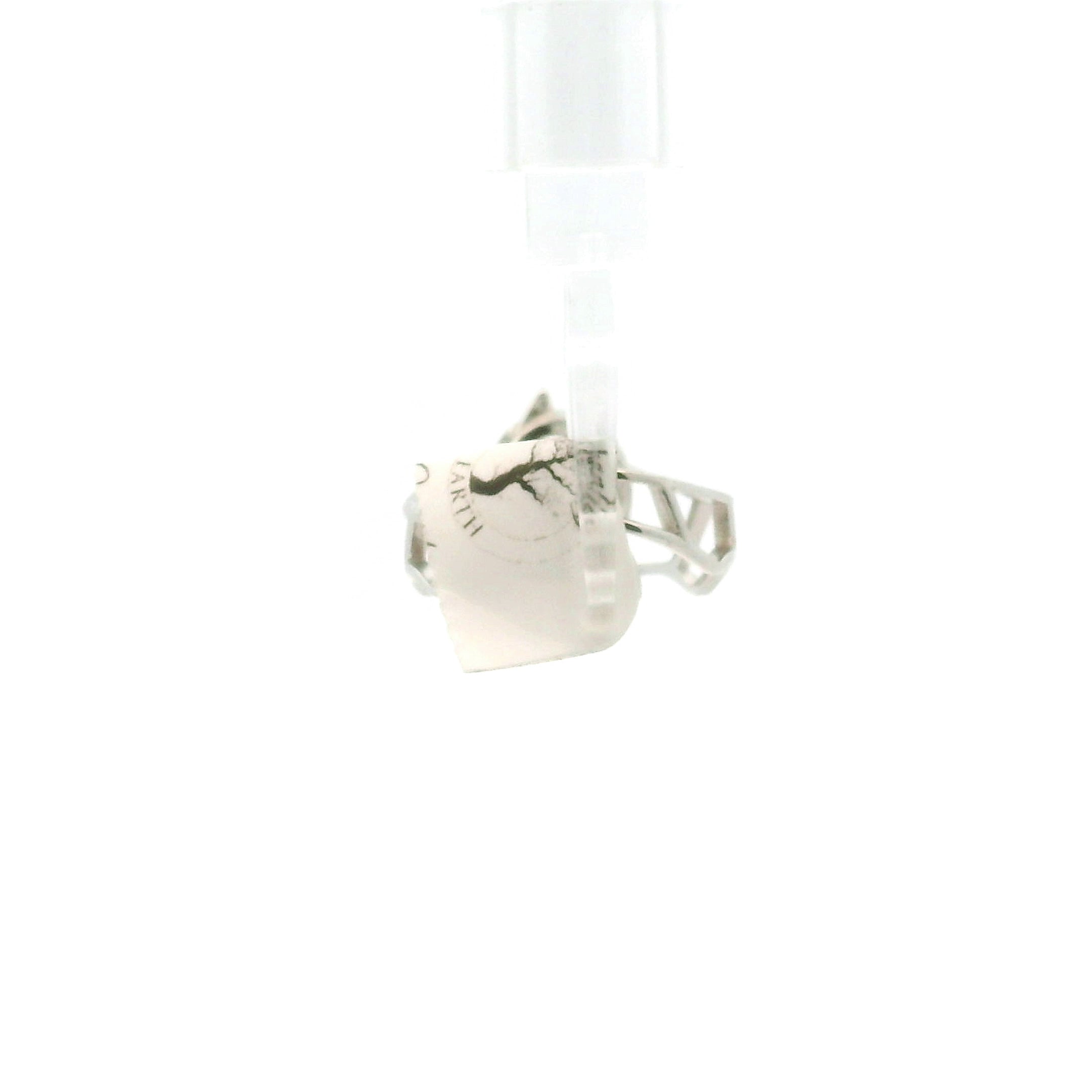 Bat Cuff Ring .925 Silver for Intuition and Perception