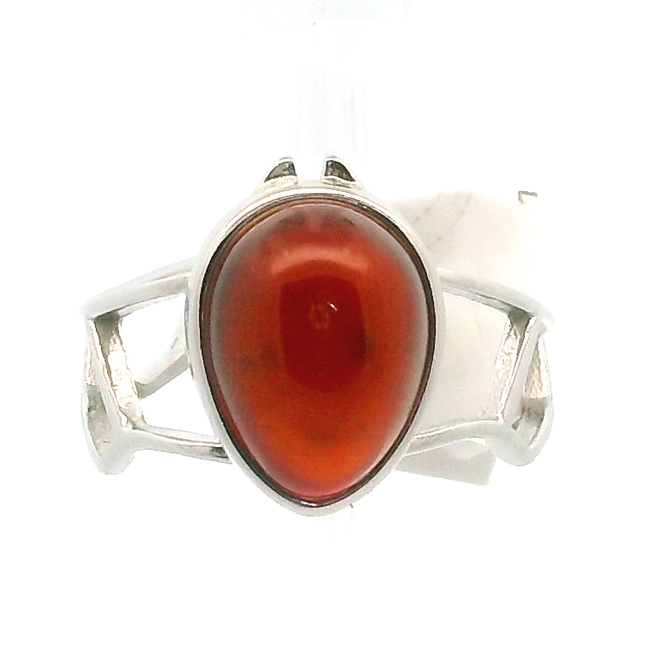 Bat Cuff Ring .925 Silver for Intuition and Perception