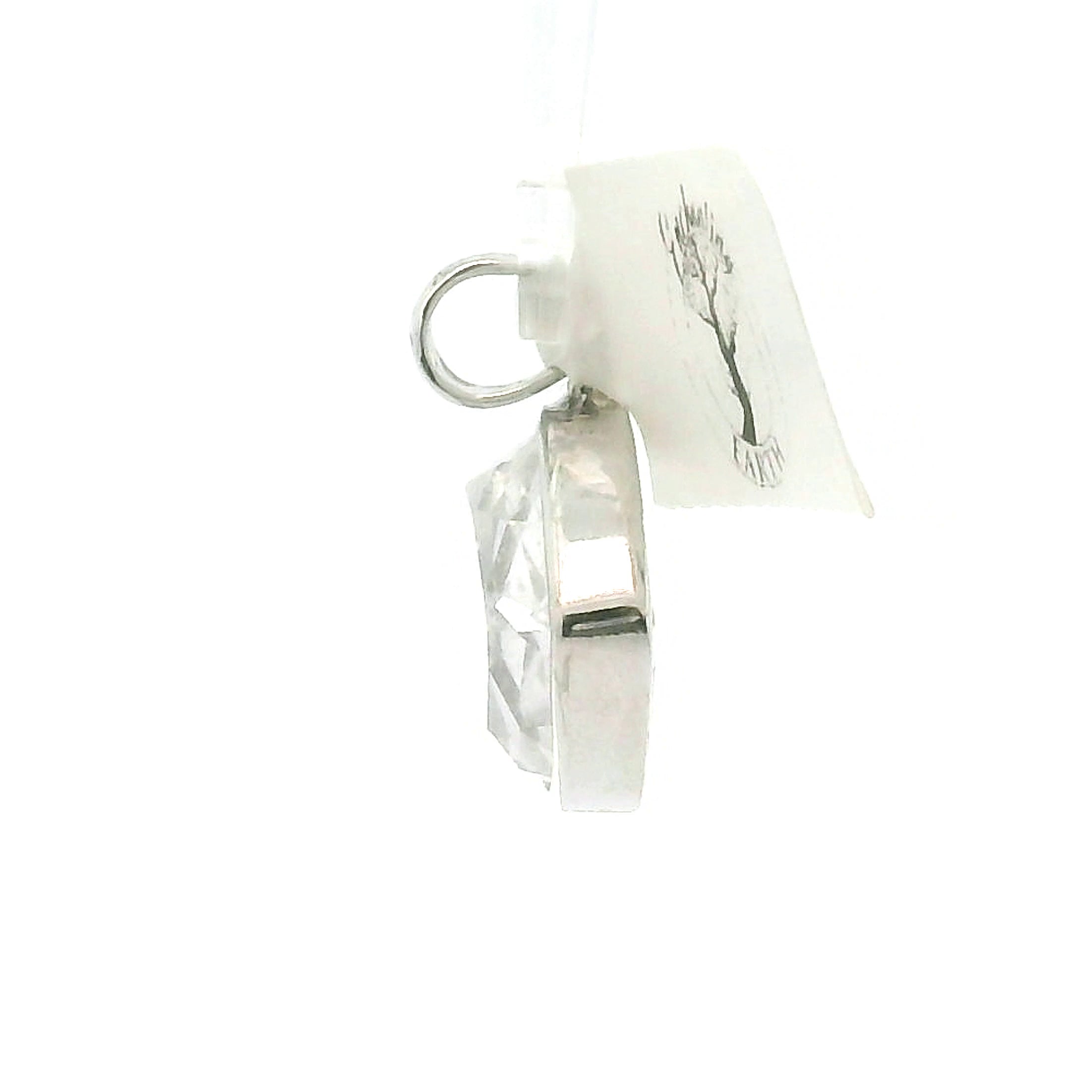 Evil Eye Finger Pendant .925 Silver for Spiritual Protection