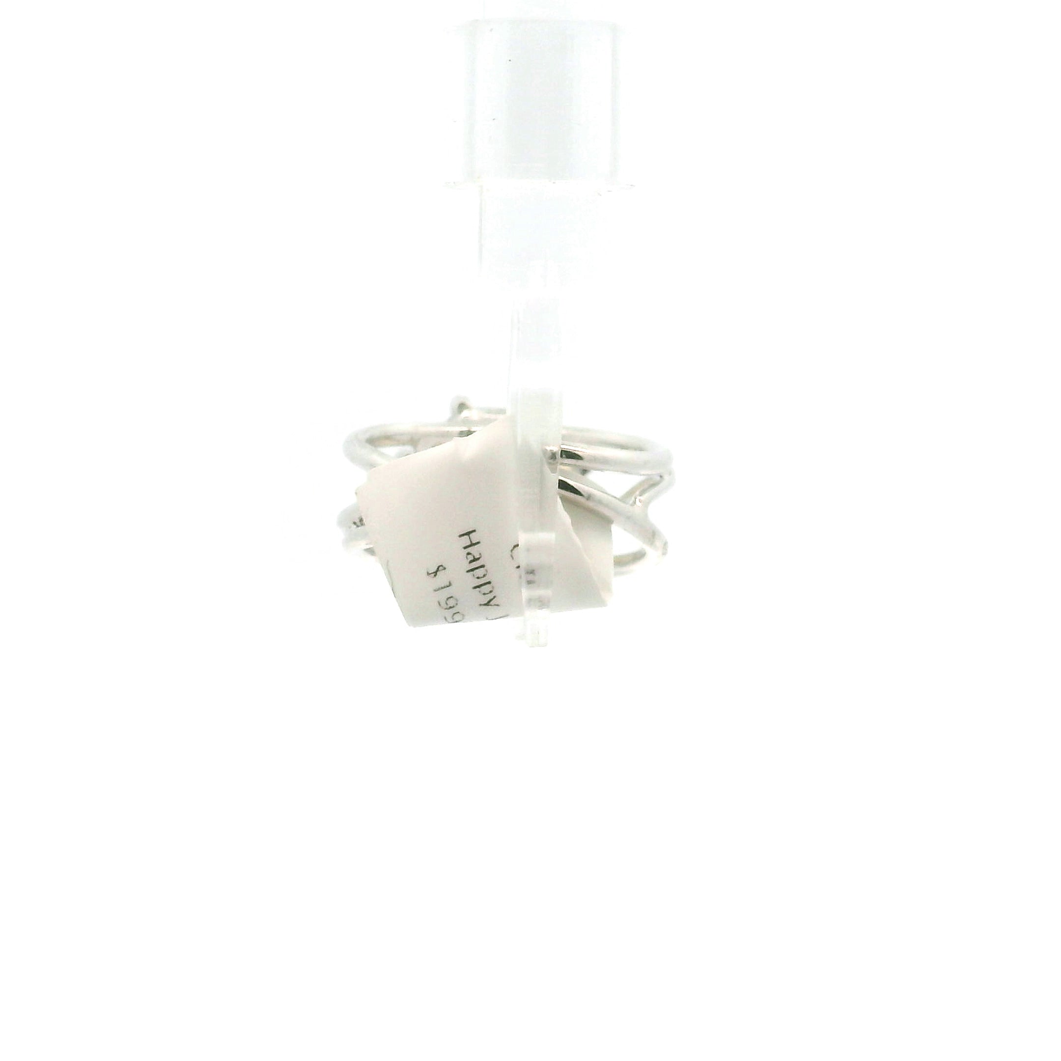 Citrine Happy Jack Cuff Ring .925 Silver for Joy and Happiness
