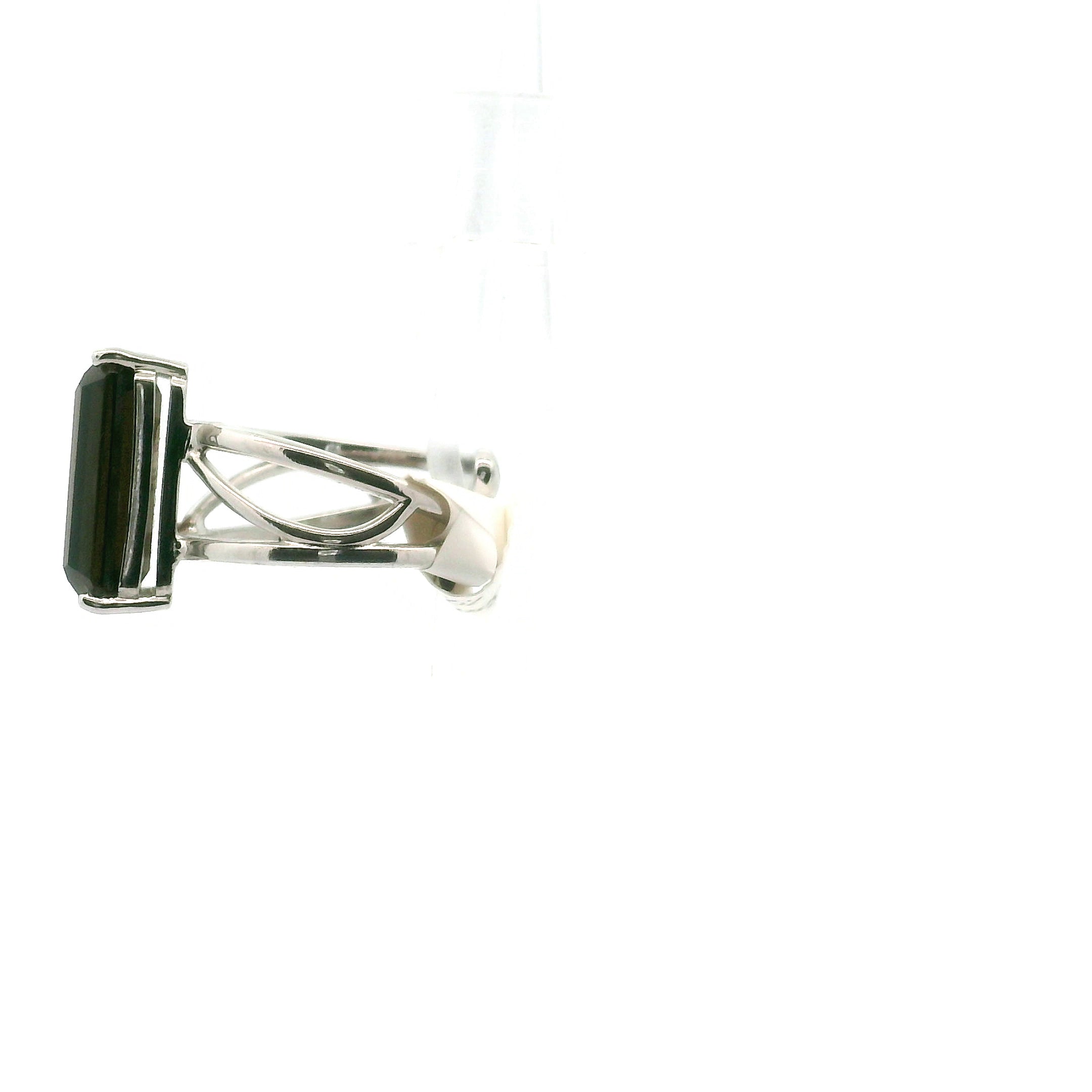 Scaredy Cat Finger Cuff Adjustable Ring .925 Silver for Connecting with Spirit
