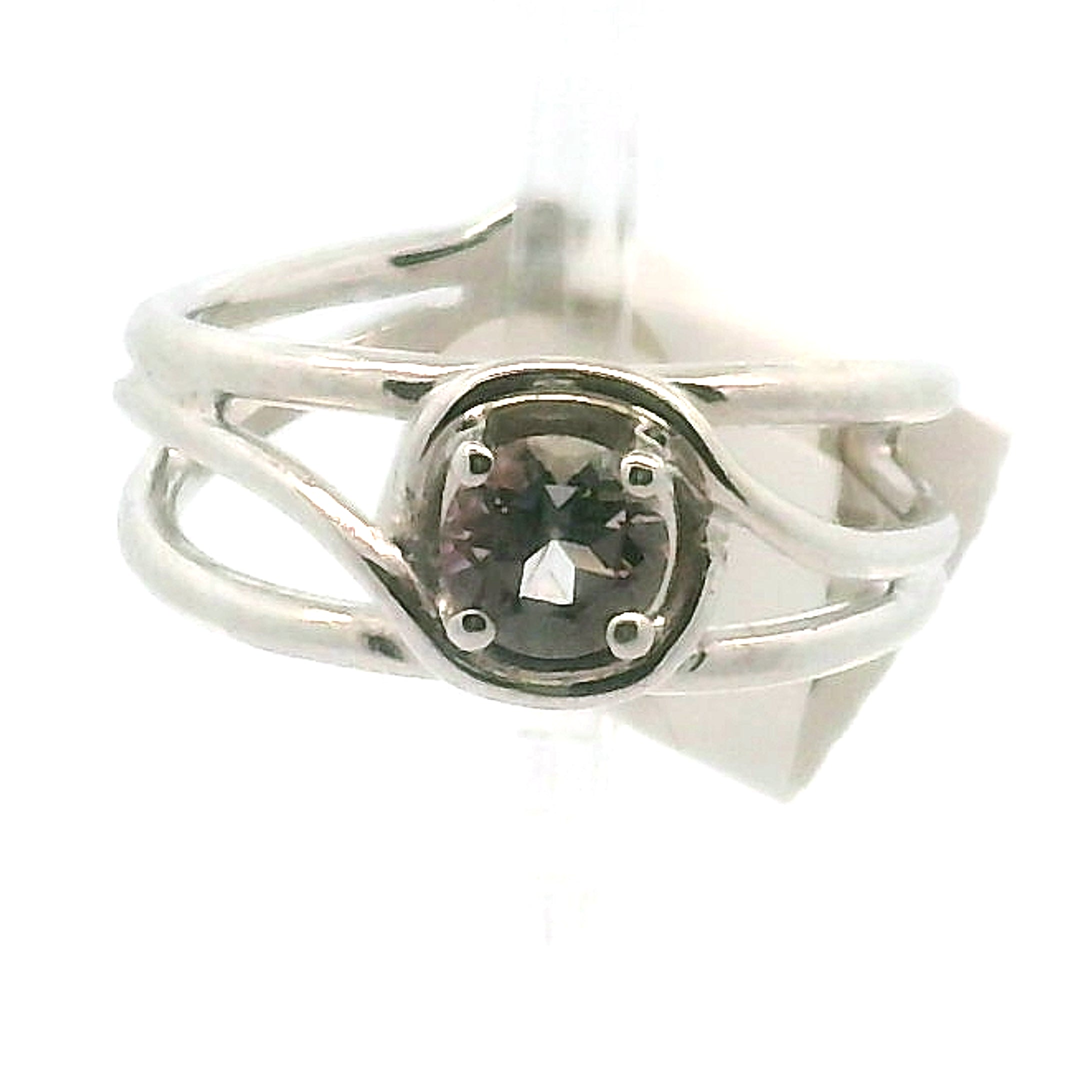 Magical Tourmaline Midi Cuff Ring .925 Silver for Positive Energy