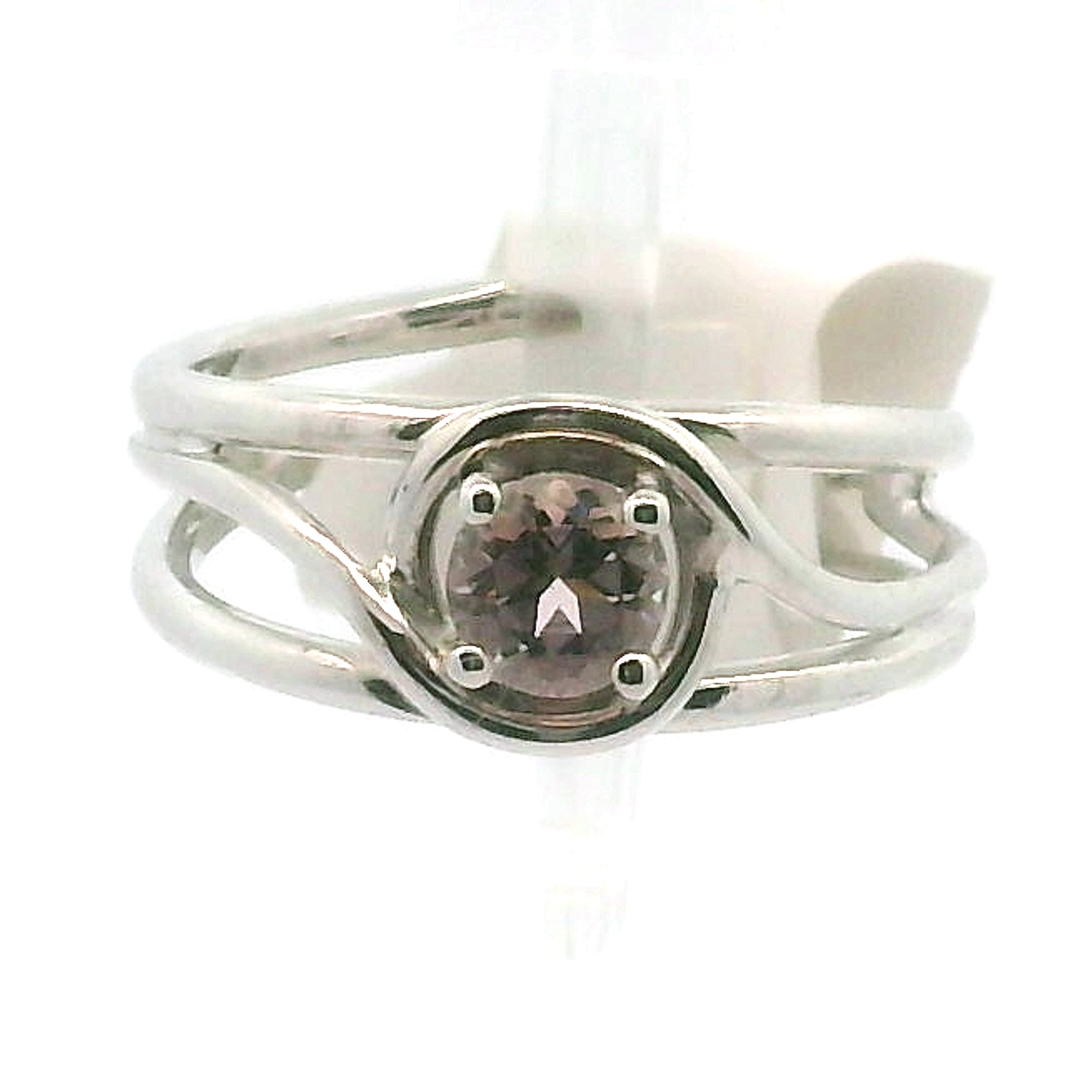 Magical Tourmaline Midi Cuff Ring .925 Silver for Positive Energy