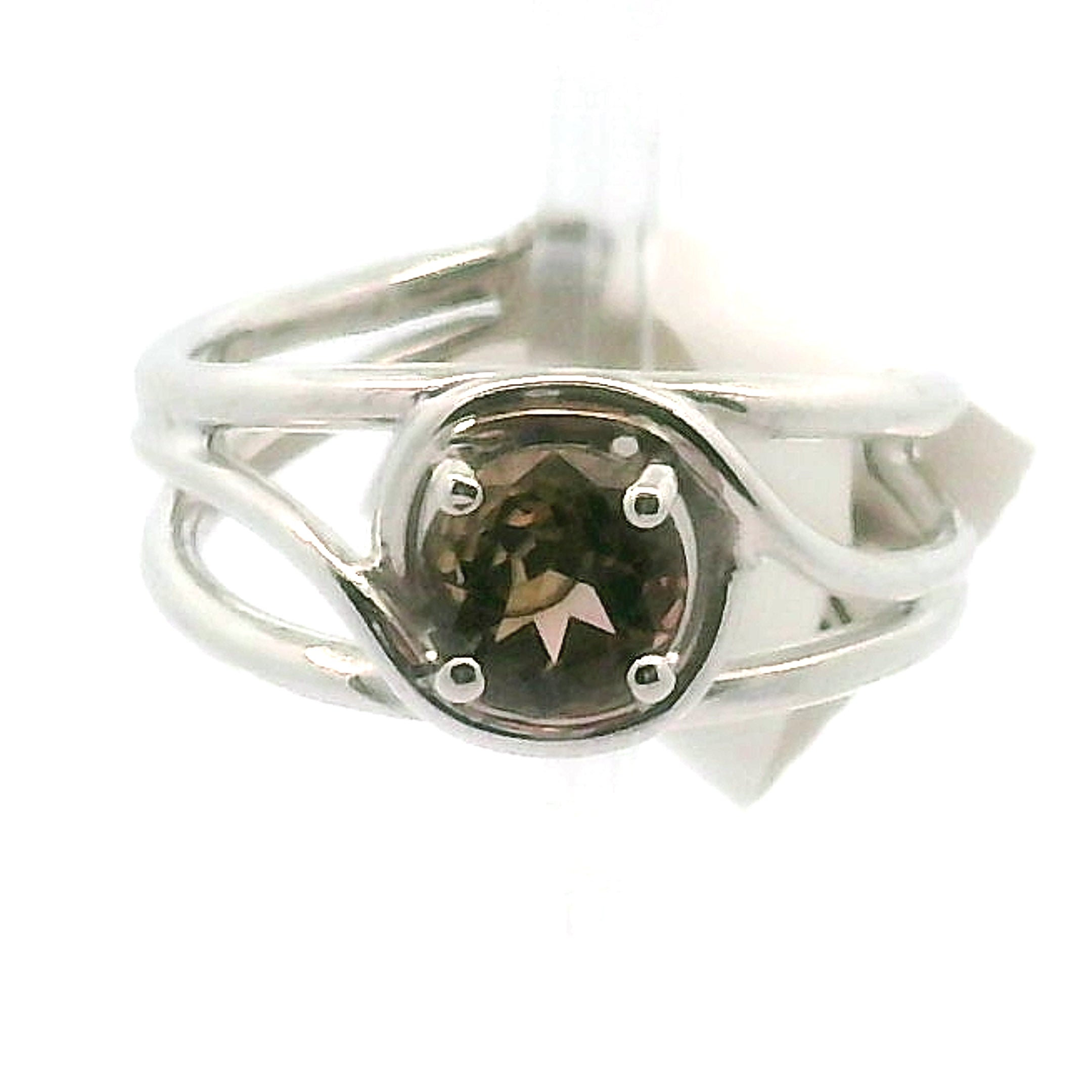 Magical Tourmaline Midi Cuff Ring .925 Silver for Positive Energy