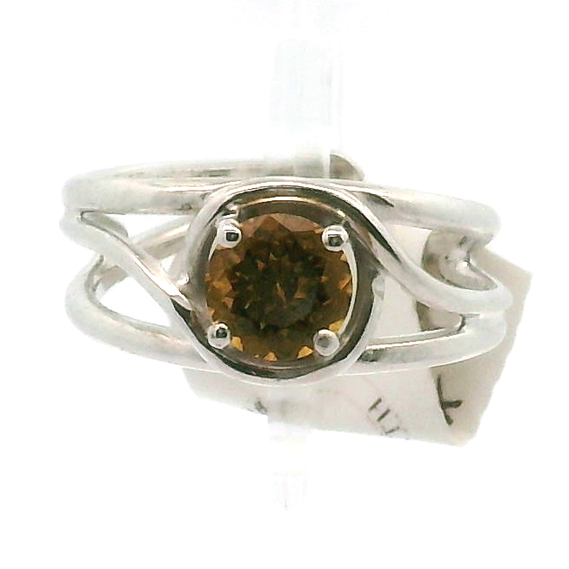 Magical Tourmaline Midi Cuff Ring .925 Silver for Positive Energy