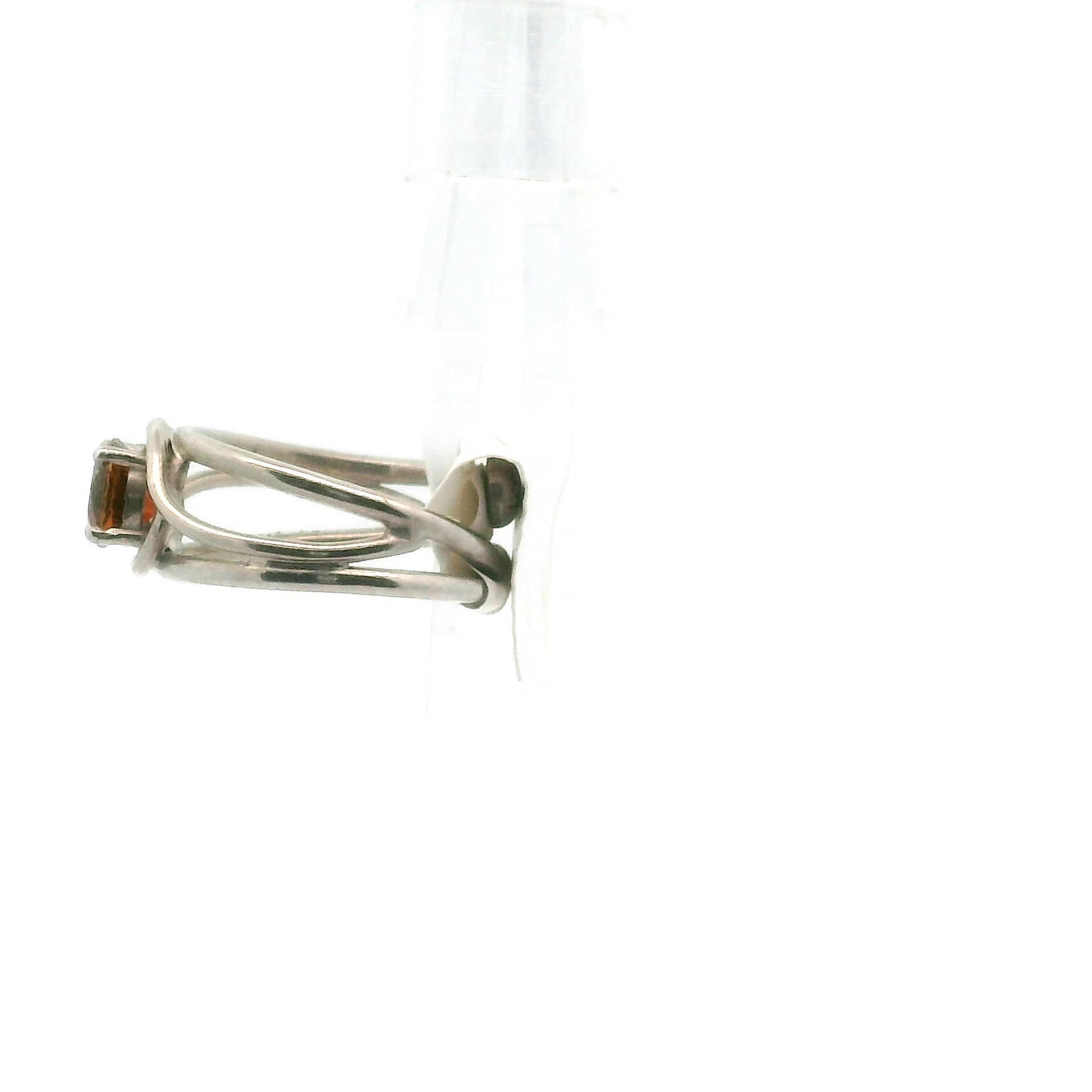 Tanzania Tourmaline Midi Cuff Ring .925 Silver for Positive Energy