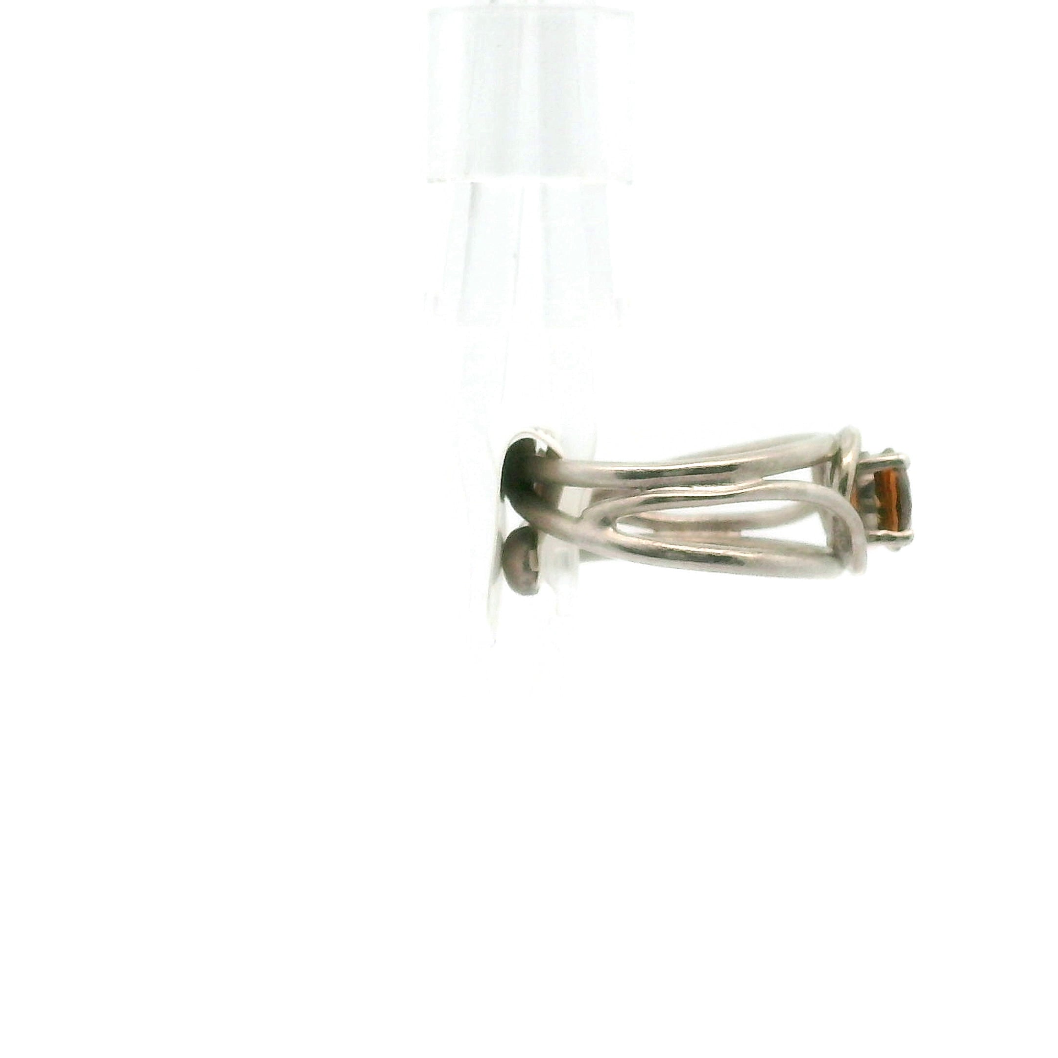 Tanzania Tourmaline Midi Cuff Ring .925 Silver for Positive Energy