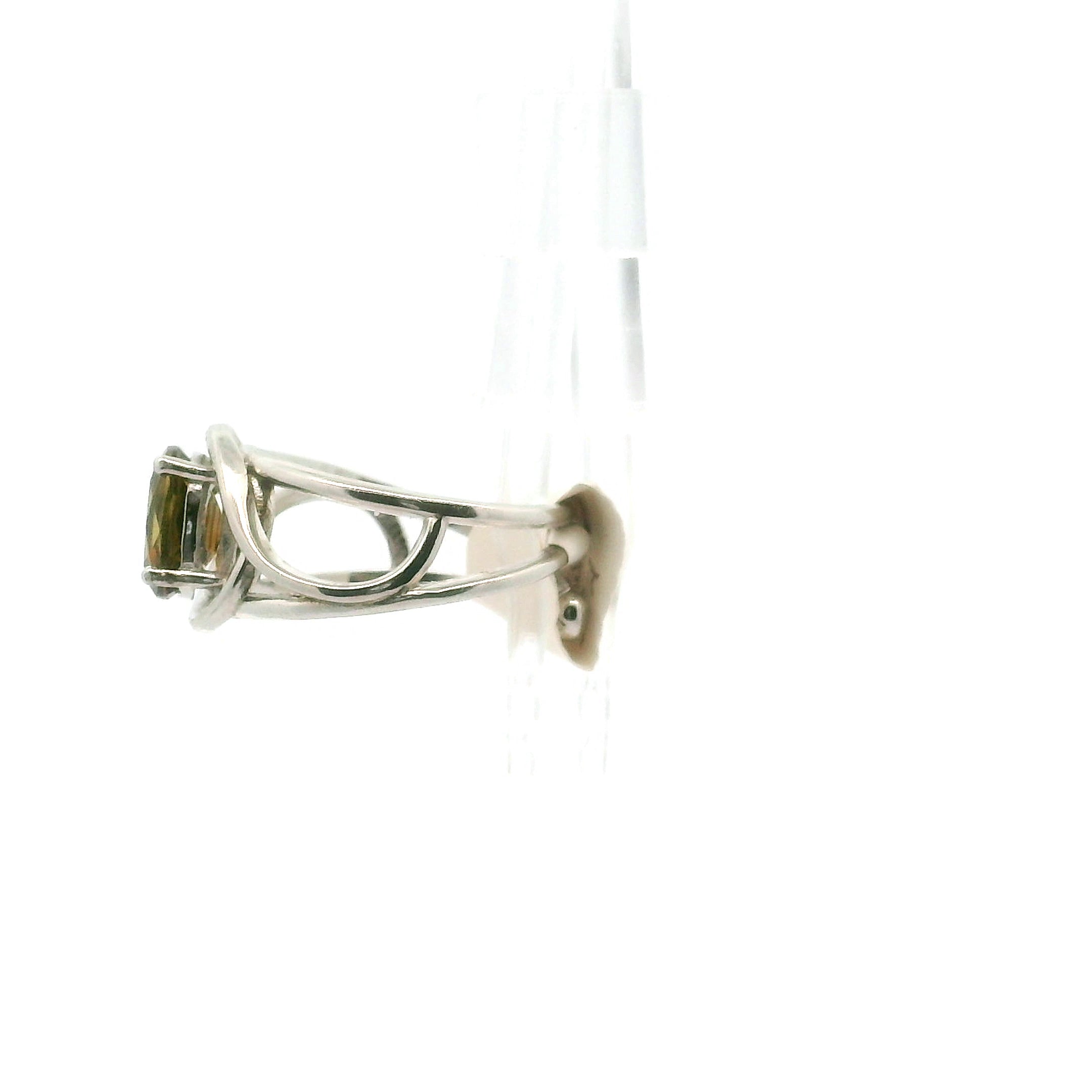 Kenya Color Shift Tourmaline Midi Cuff Ring .925 Silver for Transformation