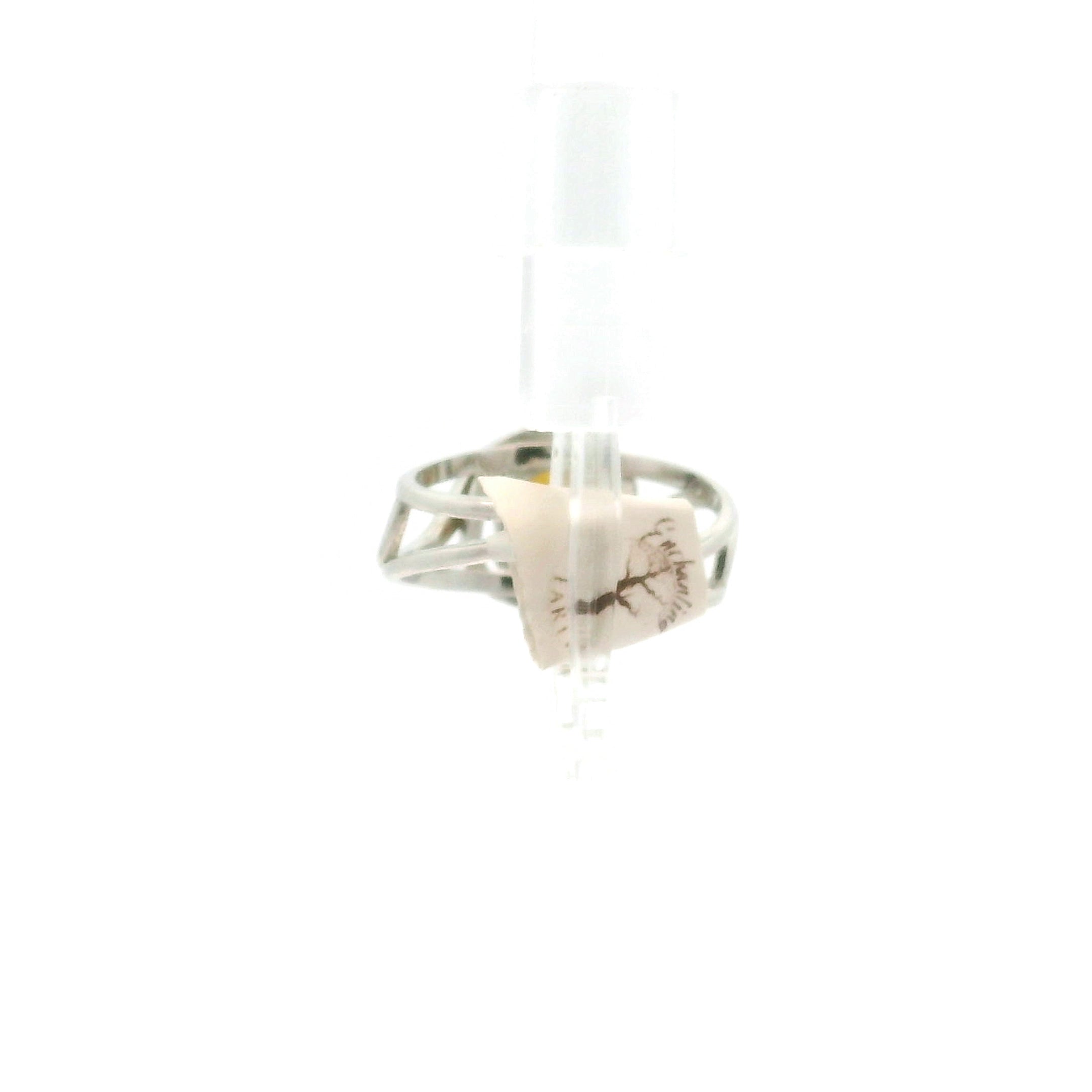 Kenya Color Shift Tourmaline Midi Cuff Ring .925 Silver for Transformation