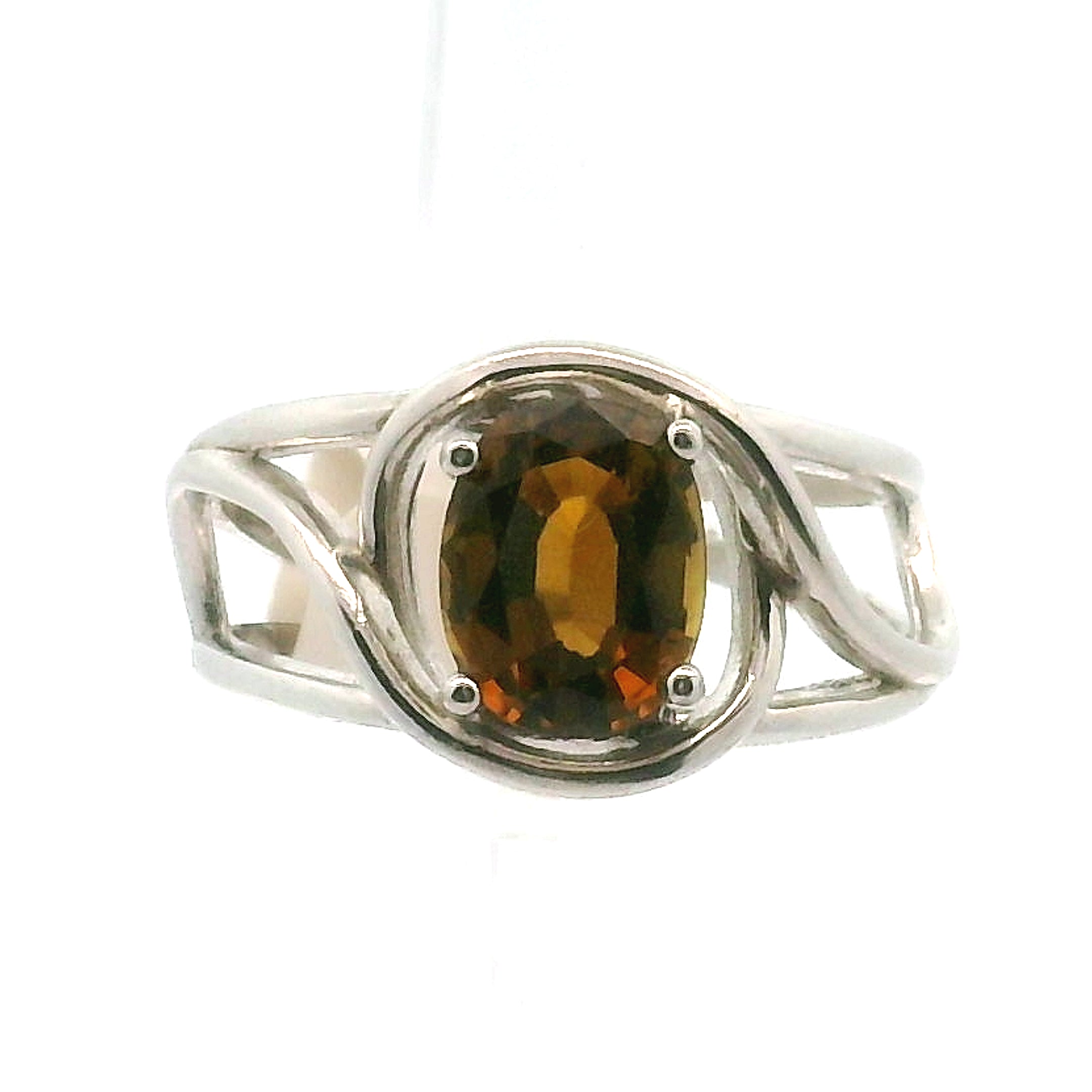 Kenya Color Shift Tourmaline Midi Cuff Ring .925 Silver for Transformation