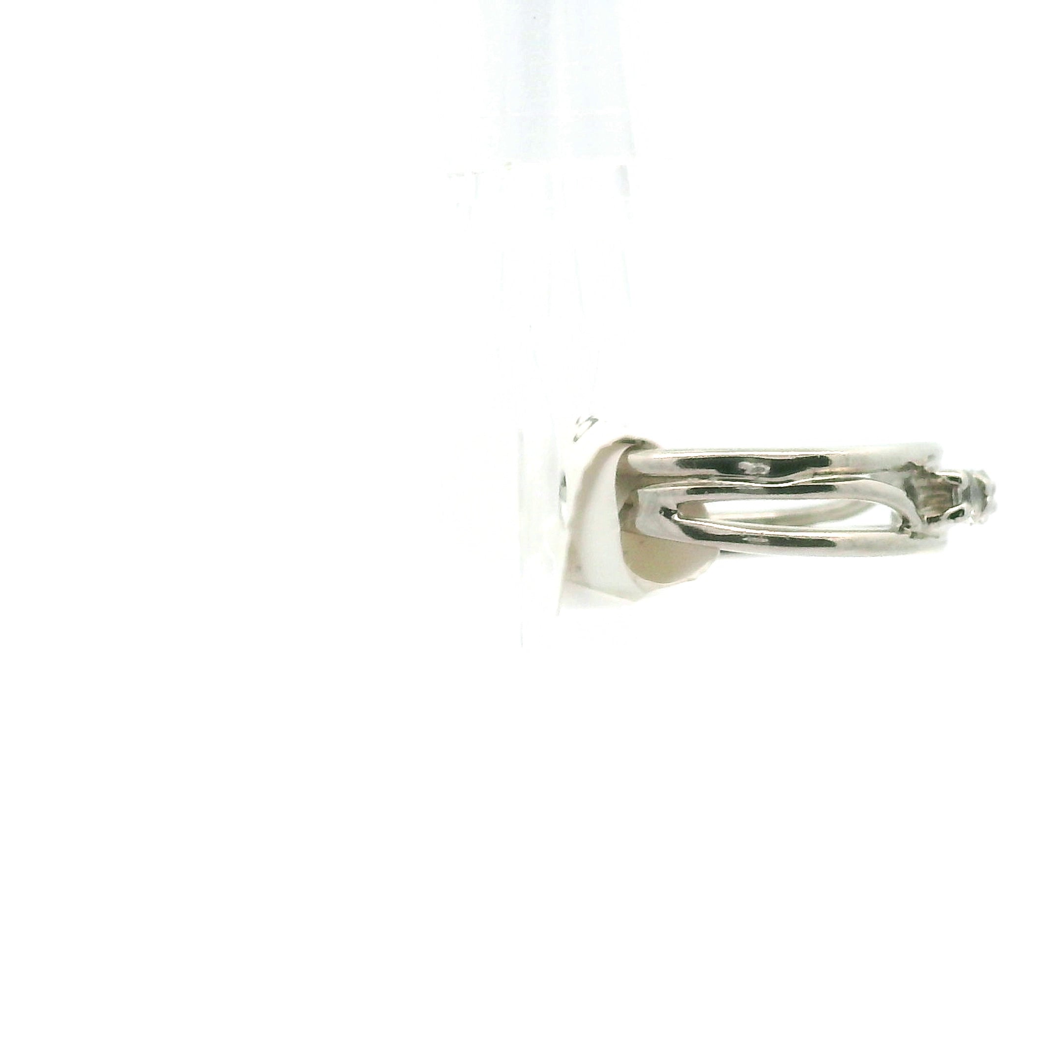 Phenakite Stacker Cuff Ring .925 Silver for Manifestations, Meditation & Mental Strength