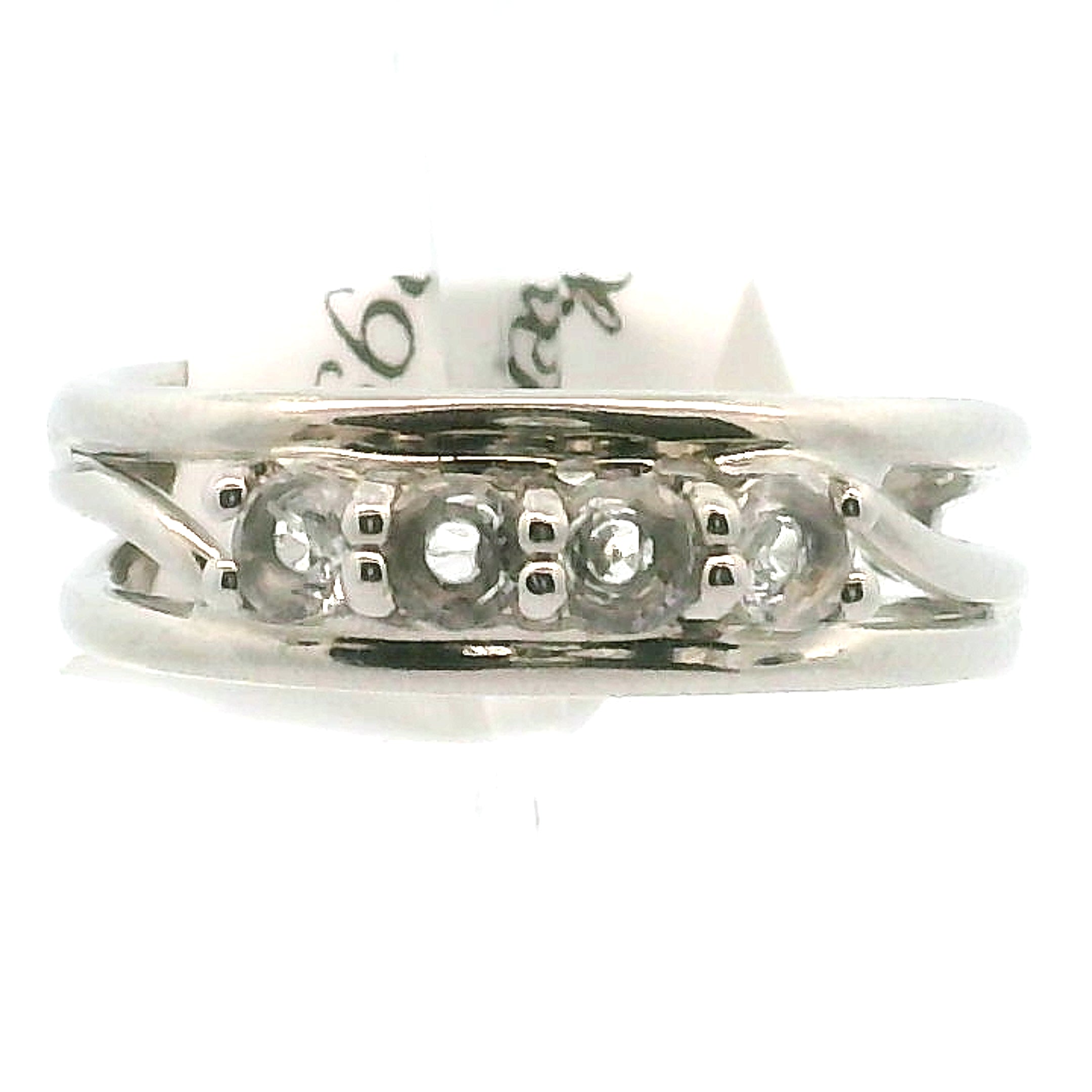 Phenakite Stacker Cuff Ring .925 Silver for Manifestations, Meditation & Mental Strength
