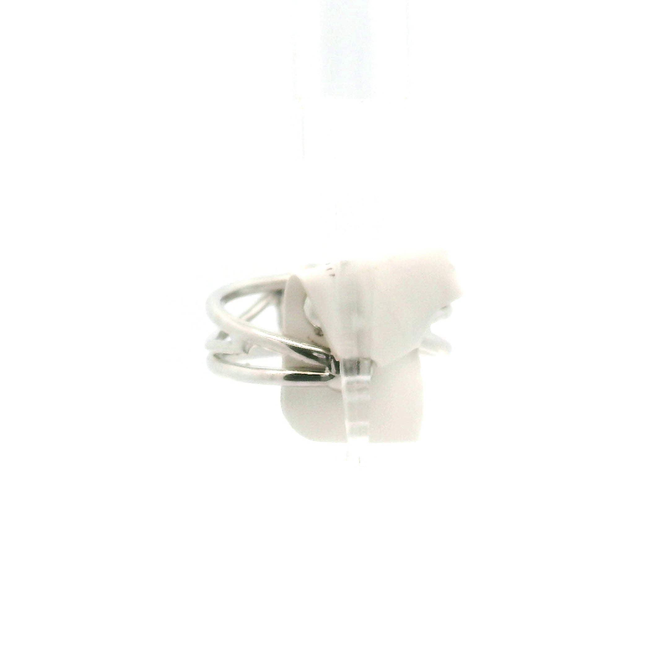 Yellow & Blue Nigeria Sapphire Midi Cuff Ring .925 Sterling Silver for Dream-work and Self-Discipline