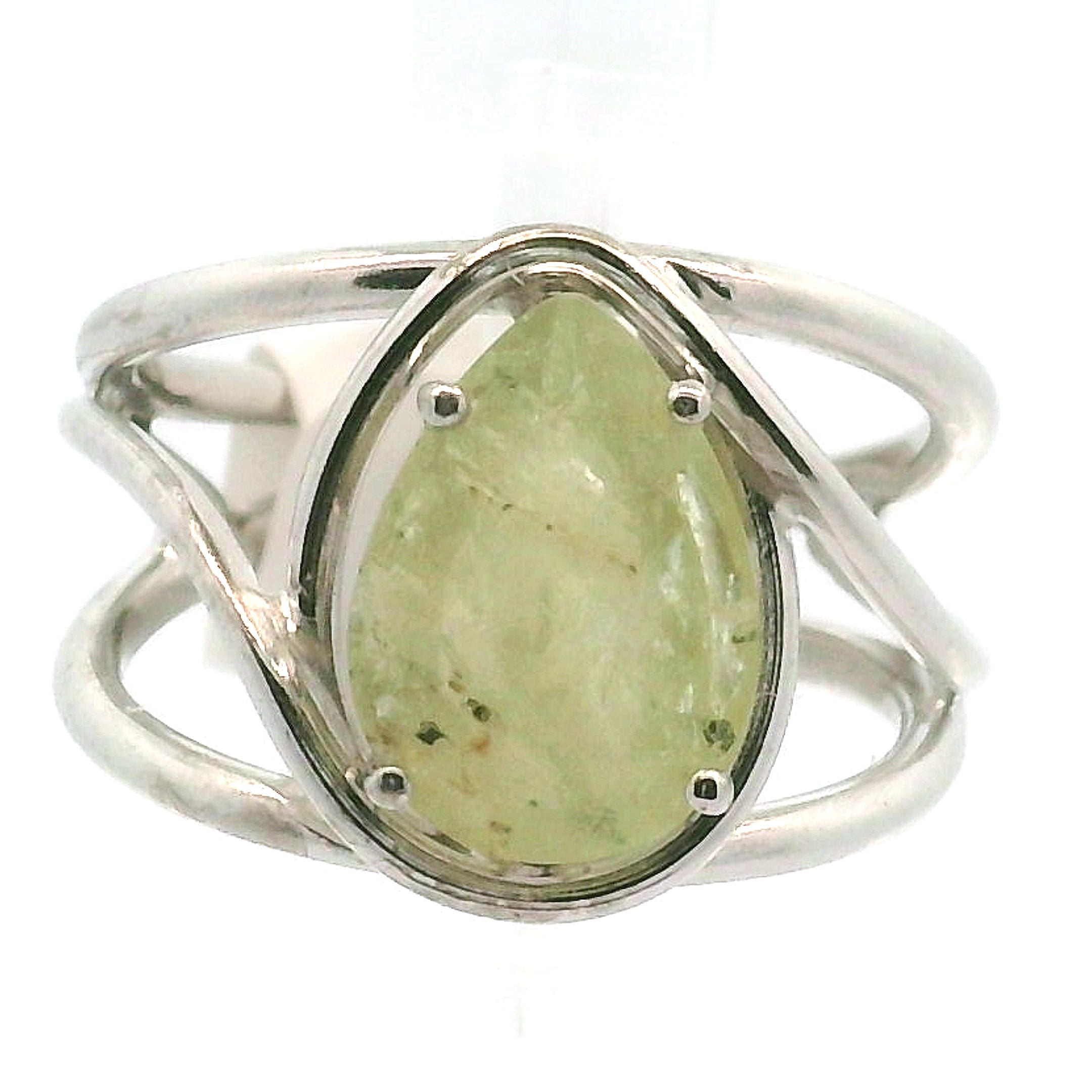 Braziliante Cuff Ring .925 Silver for Focus and Enhancing Joy