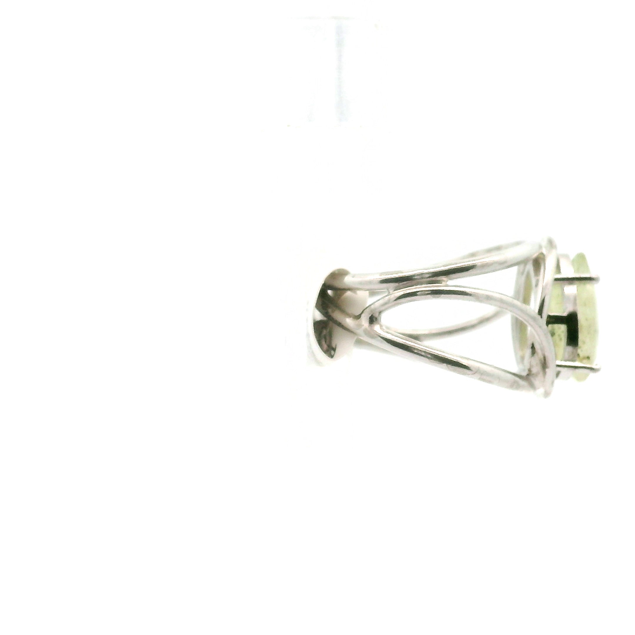 Braziliante Cuff Ring .925 Silver for Focus and Enhancing Joy