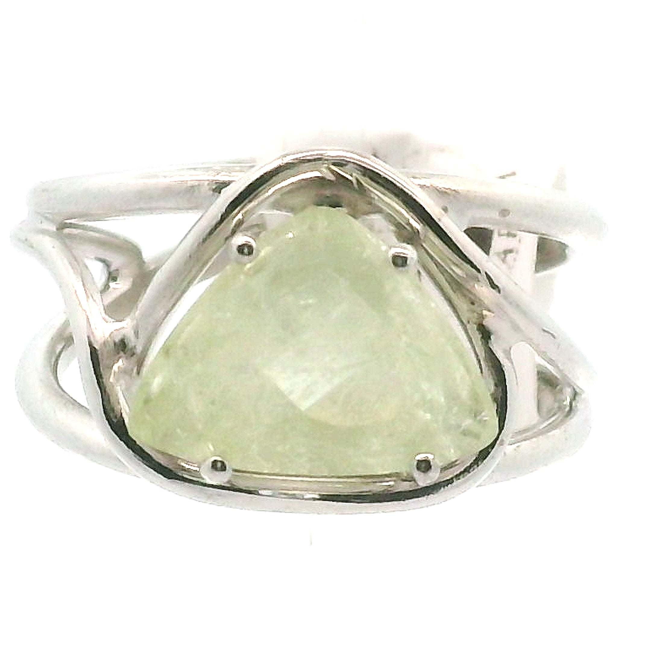 Braziliante Cuff Ring .925 Silver for Focus and Enhancing Joy