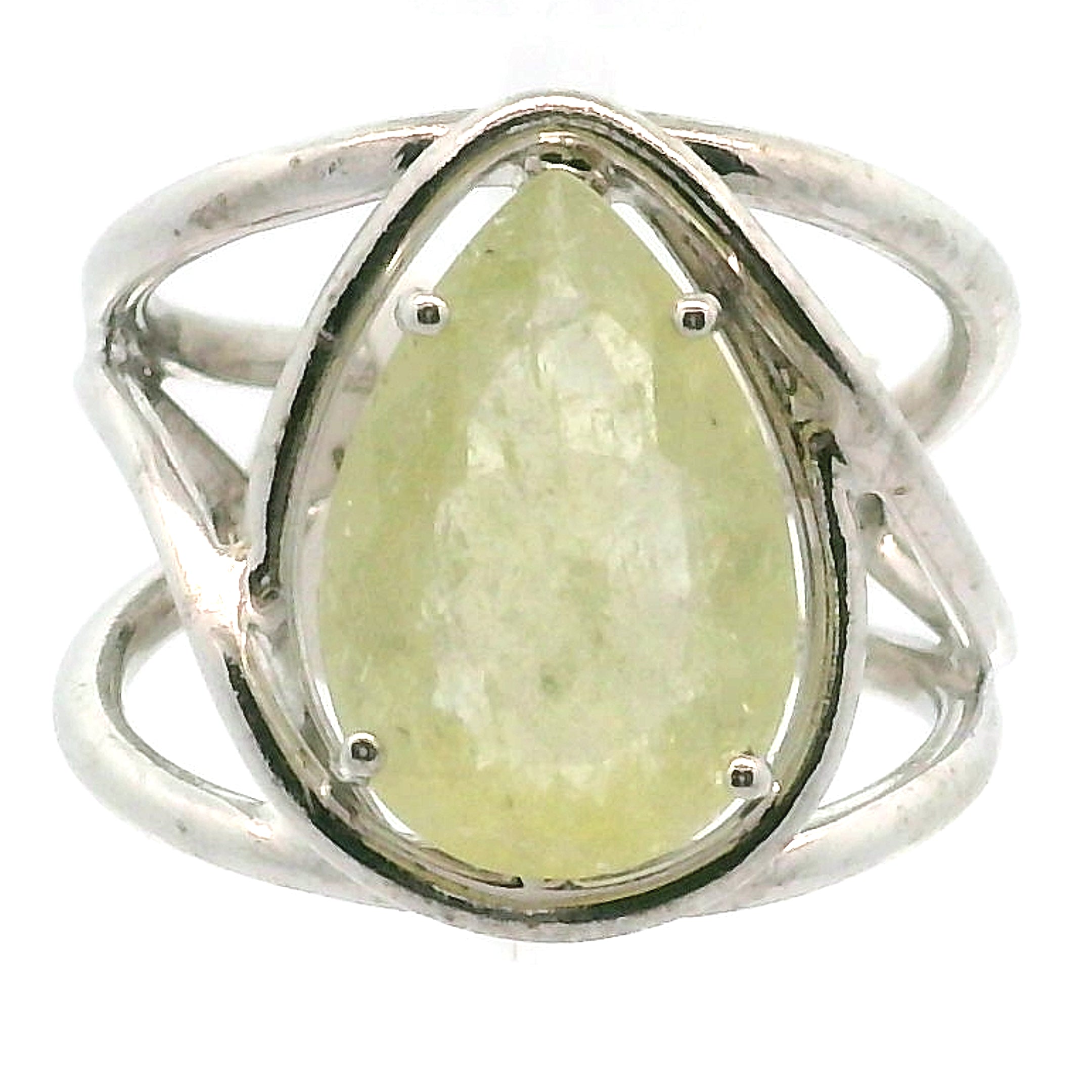 Braziliante Cuff Ring .925 Silver for Focus and Enhancing Joy