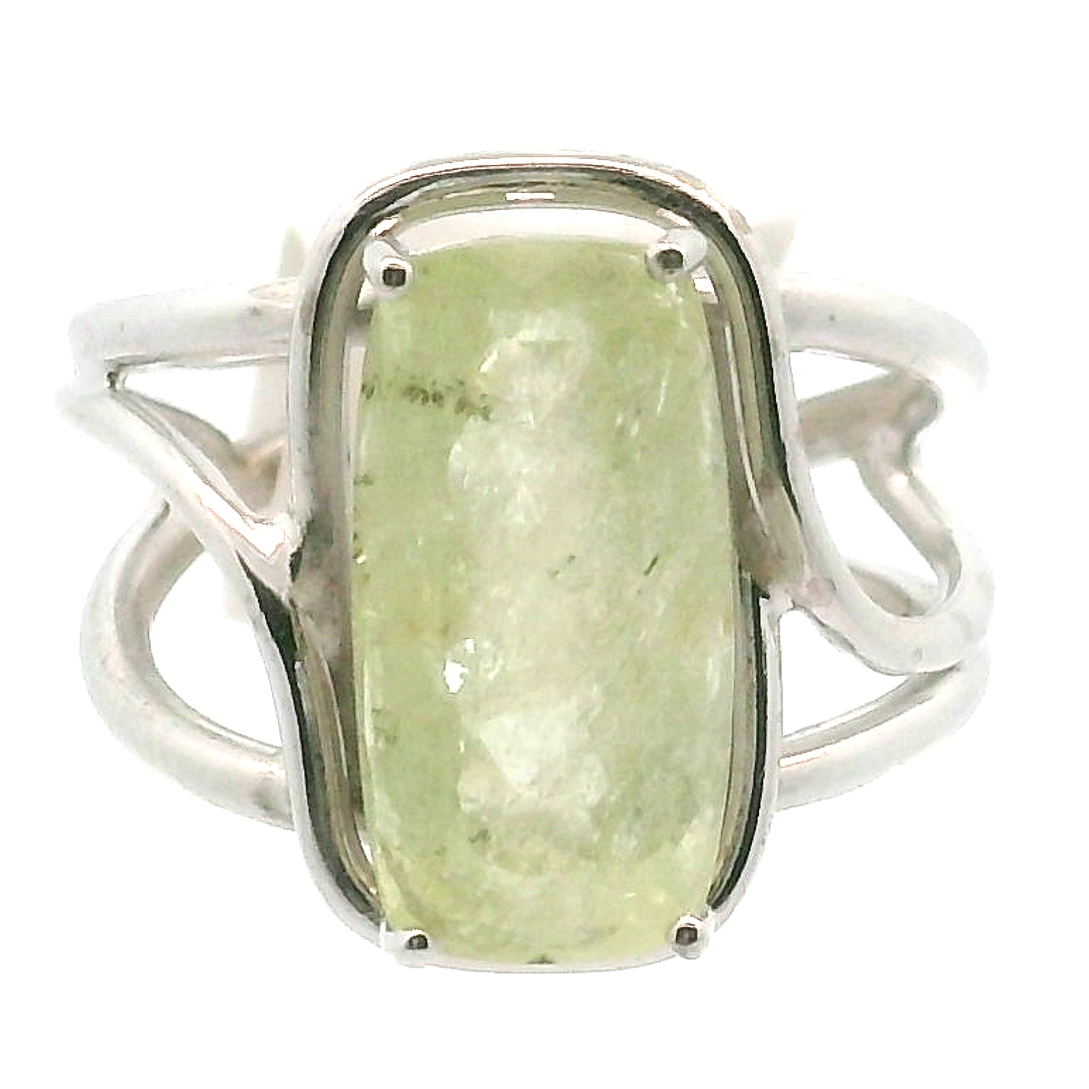 Braziliante Cuff Ring .925 Silver for Focus and Enhancing Joy